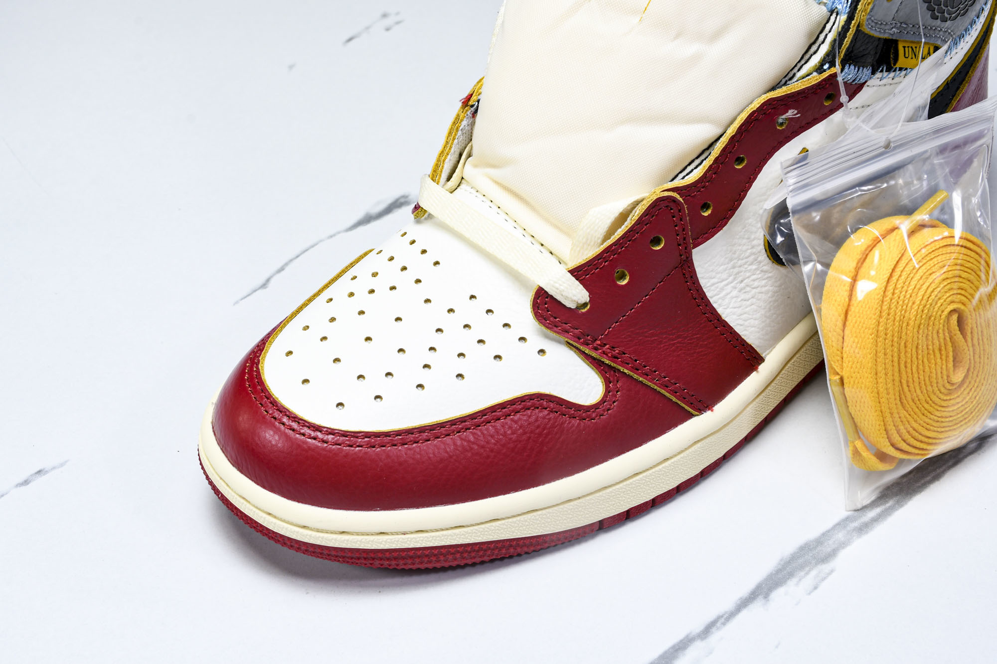 Union x Air Jordan 1 Retro High AJ1 乔1影子芝加哥 高帮篮球鞋 HV