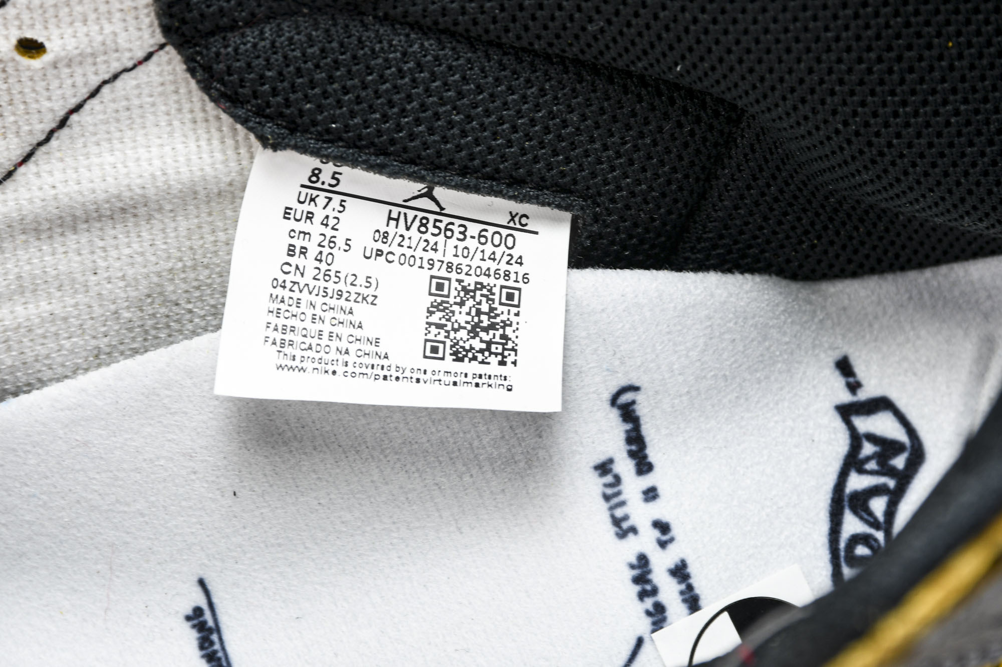 Union x Air Jordan 1 Retro High AJ1 乔1影子芝加哥 高帮篮球鞋 HV