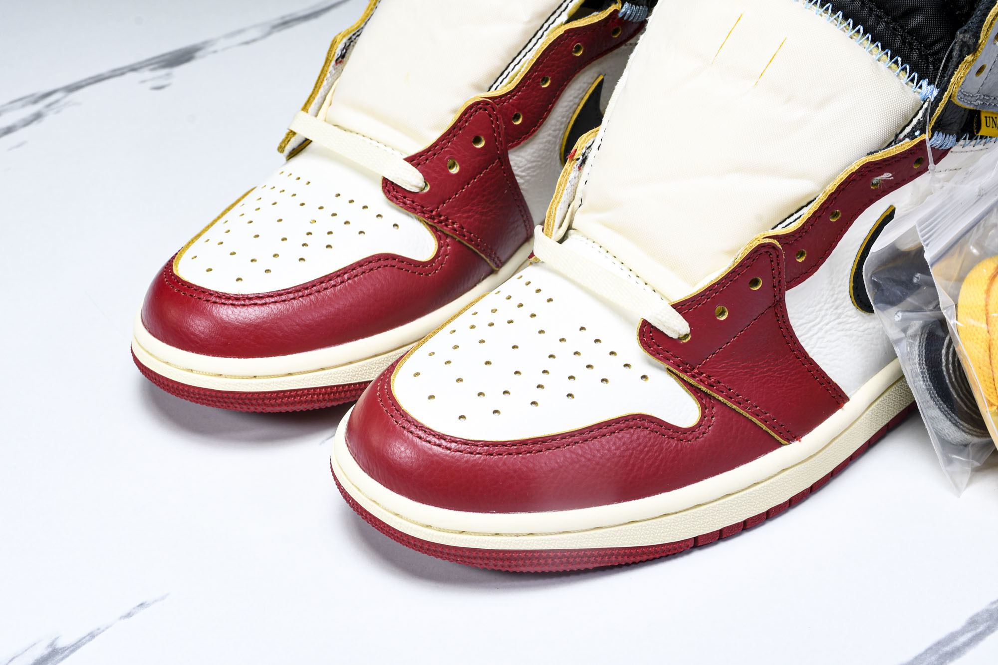 Union x Air Jordan 1 Retro High AJ1 乔1影子芝加哥 高帮篮球鞋 HV