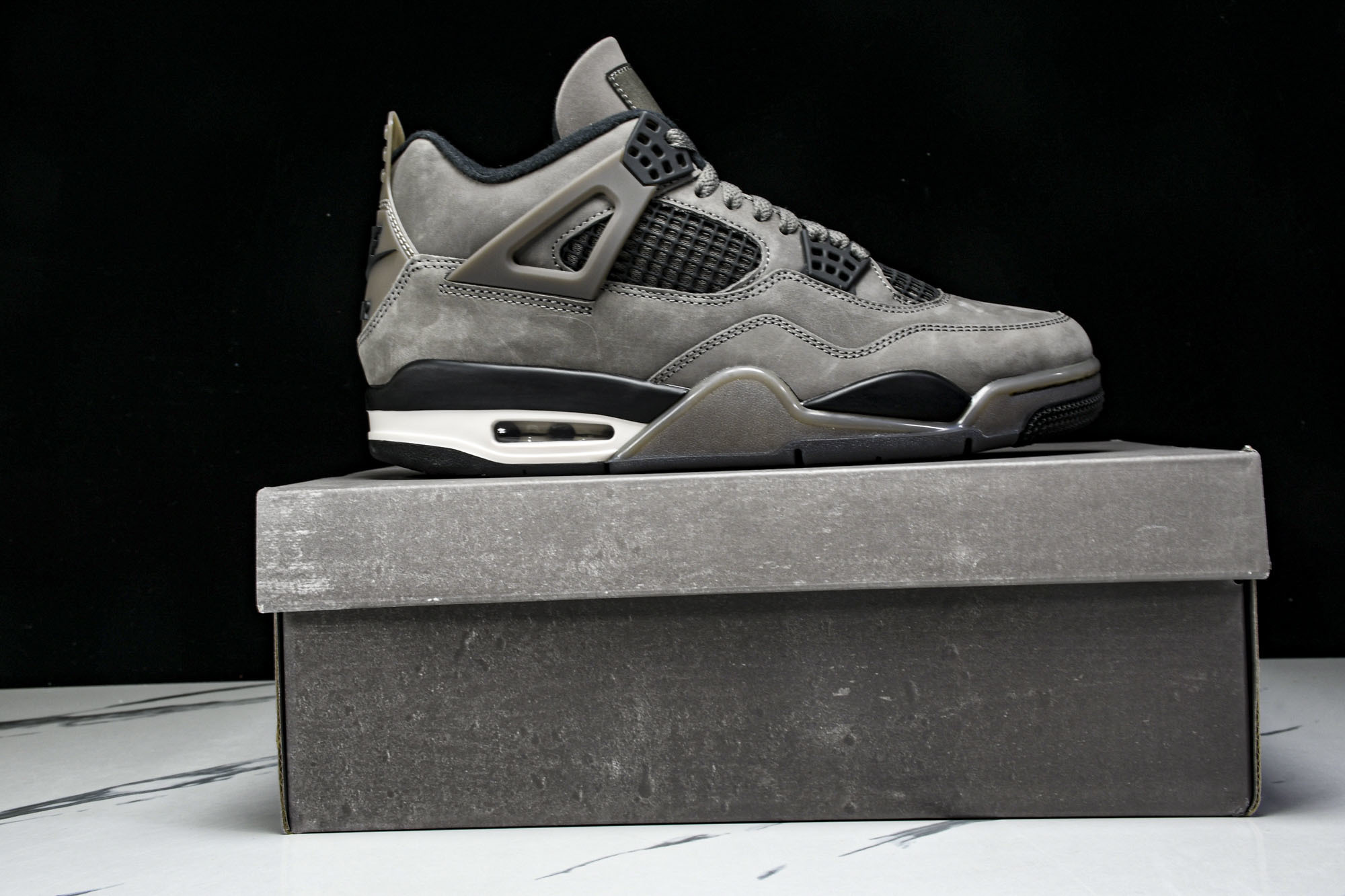 Air Jordan 4 Retro _Cave Stone_ AJ4 乔4摩卡 中帮复古休闲运动文化篮