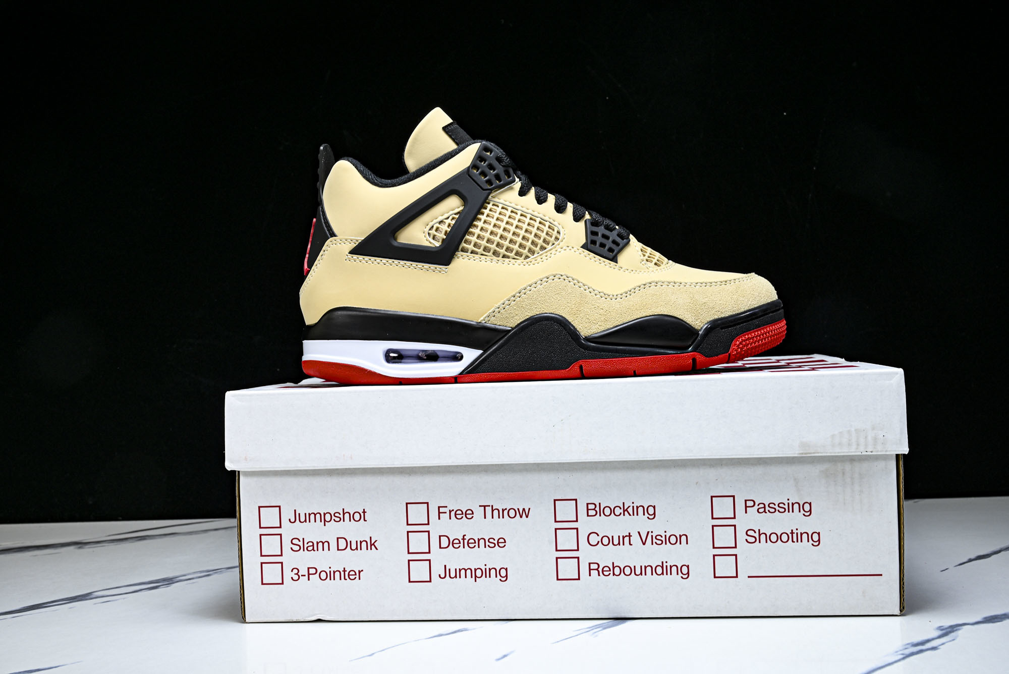 Air Jordan 4 Retro _Pizza_ AJ4 乔4披萨 棕色 IH2094-200 #Y