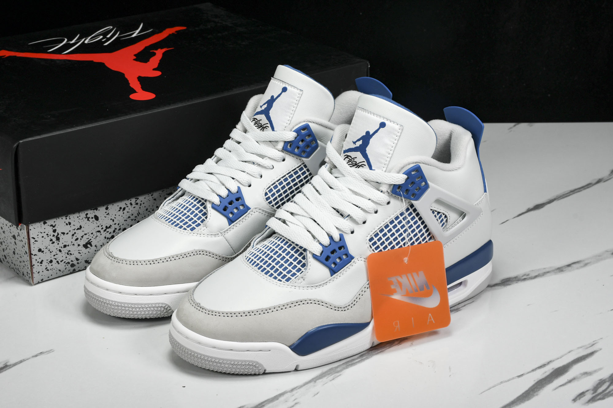 Air Jordan 4 Retro“Military Blue”军蓝 FV5029-141 #YZ01