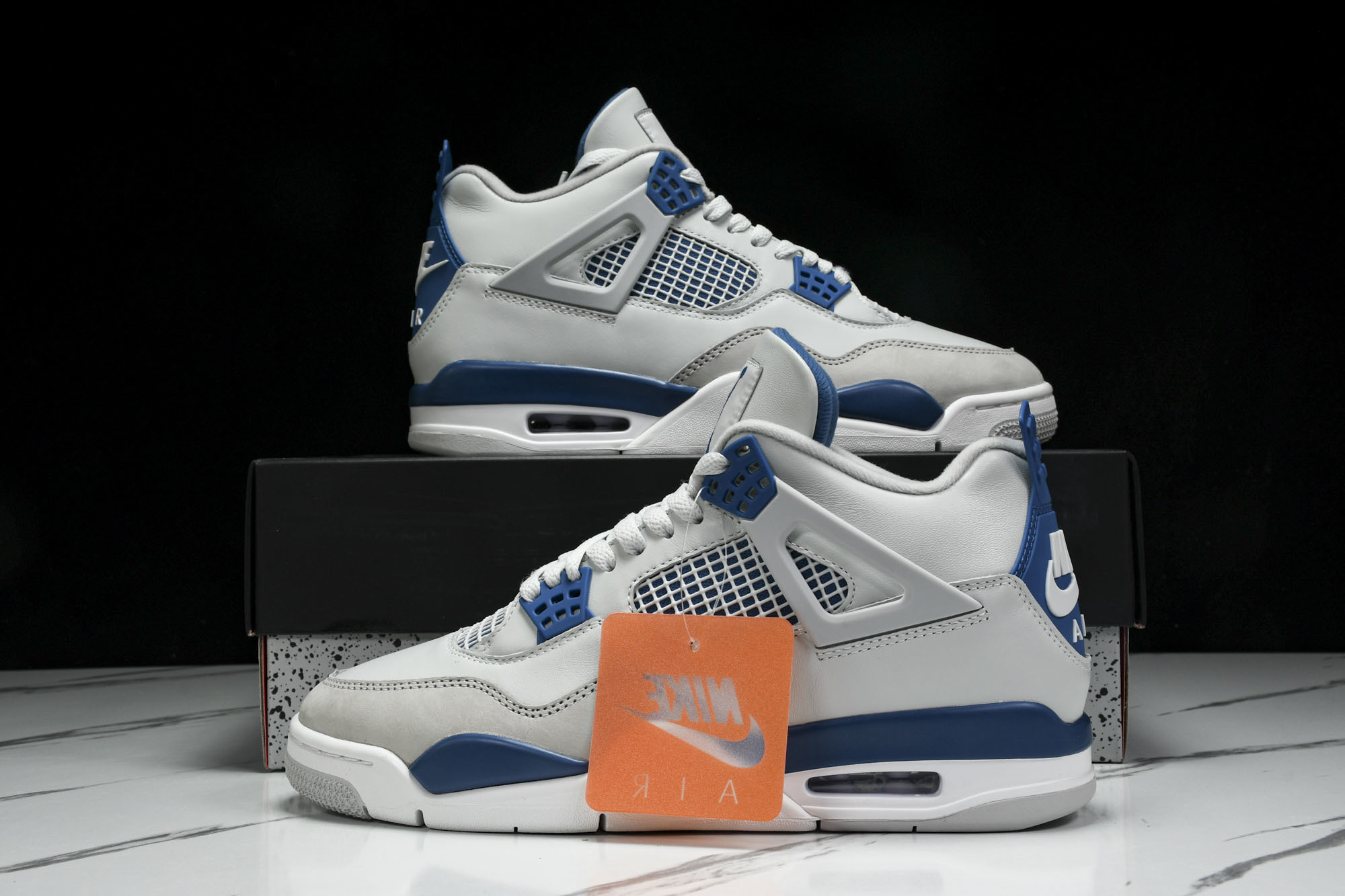 Air Jordan 4 Retro“Military Blue”军蓝 FV5029-141 #YZ01