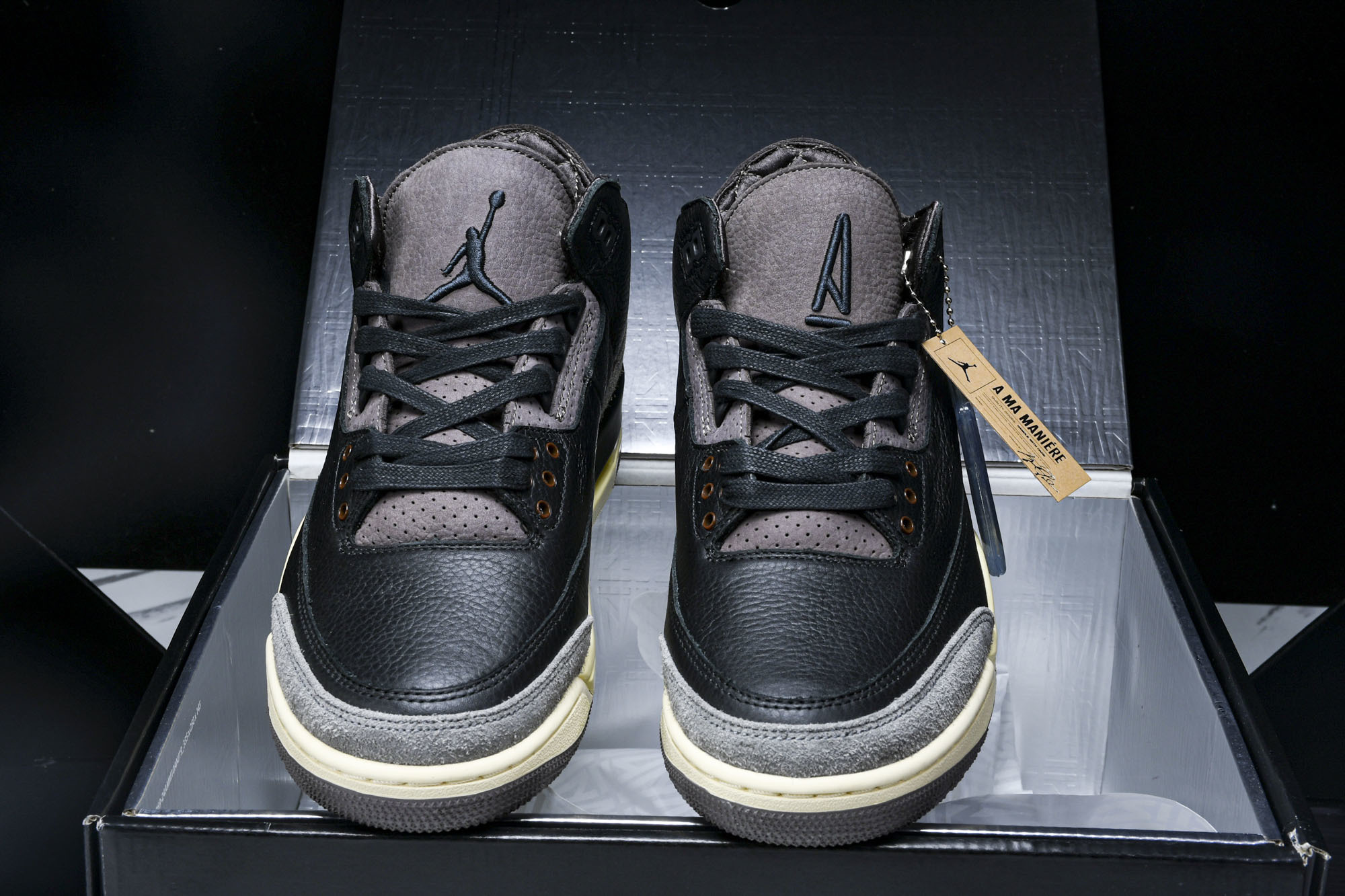WMNS Air Jordan 3 Retro OG SP 黑灰红 FZ4811-001 #YZ015大