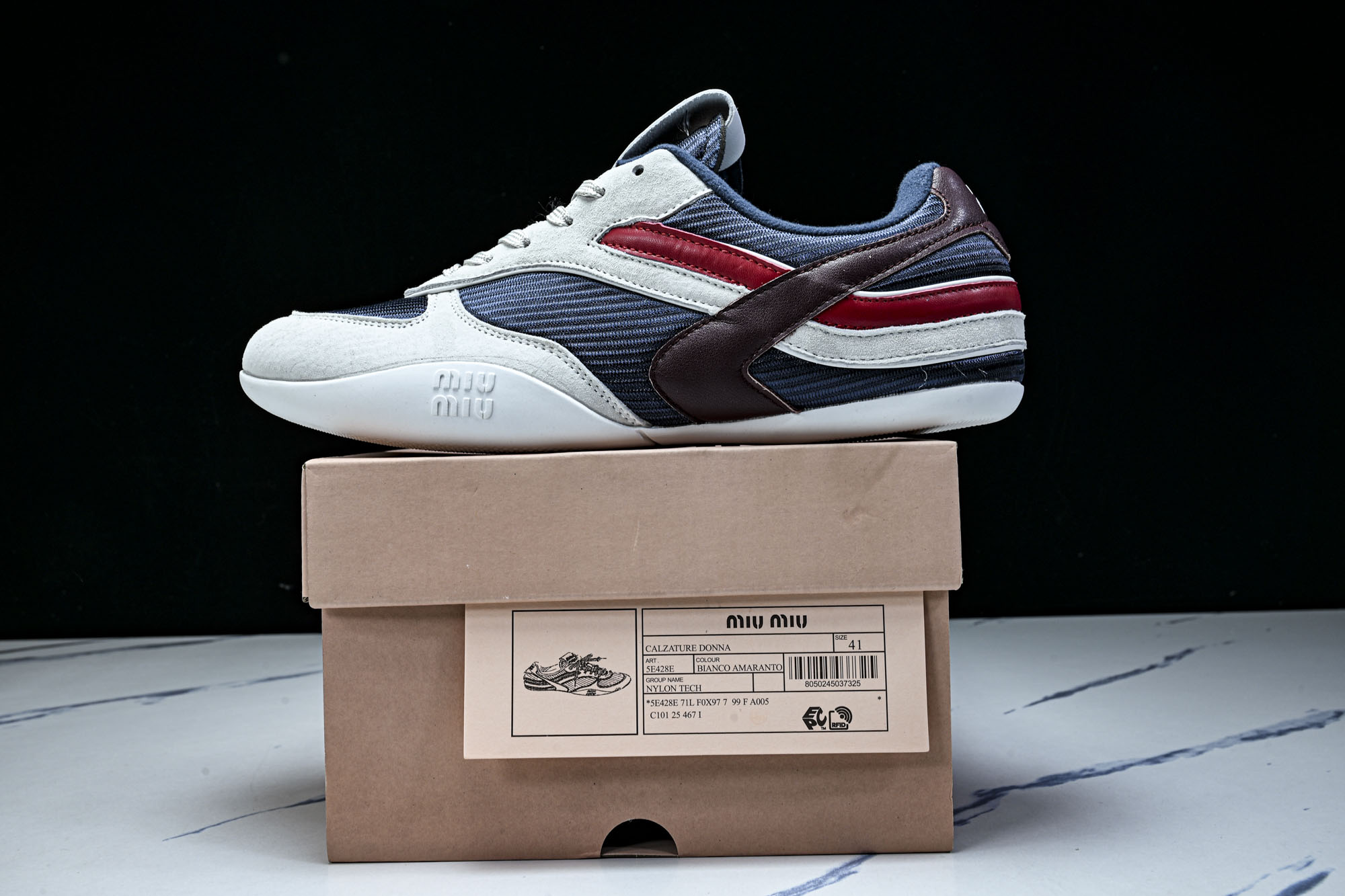 Miumiu Calzature Donna 徳训平底休闲生活鞋_2  #YZ01136 36.5 37