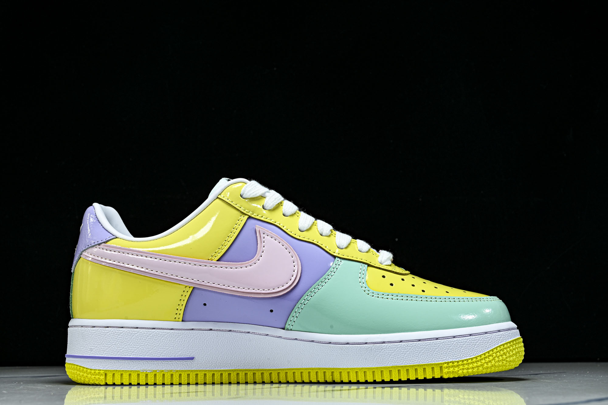 Nike Air Force 1'07 Low 漆皮拼色 空军一号低帮休闲板鞋 IQ9706-701 #