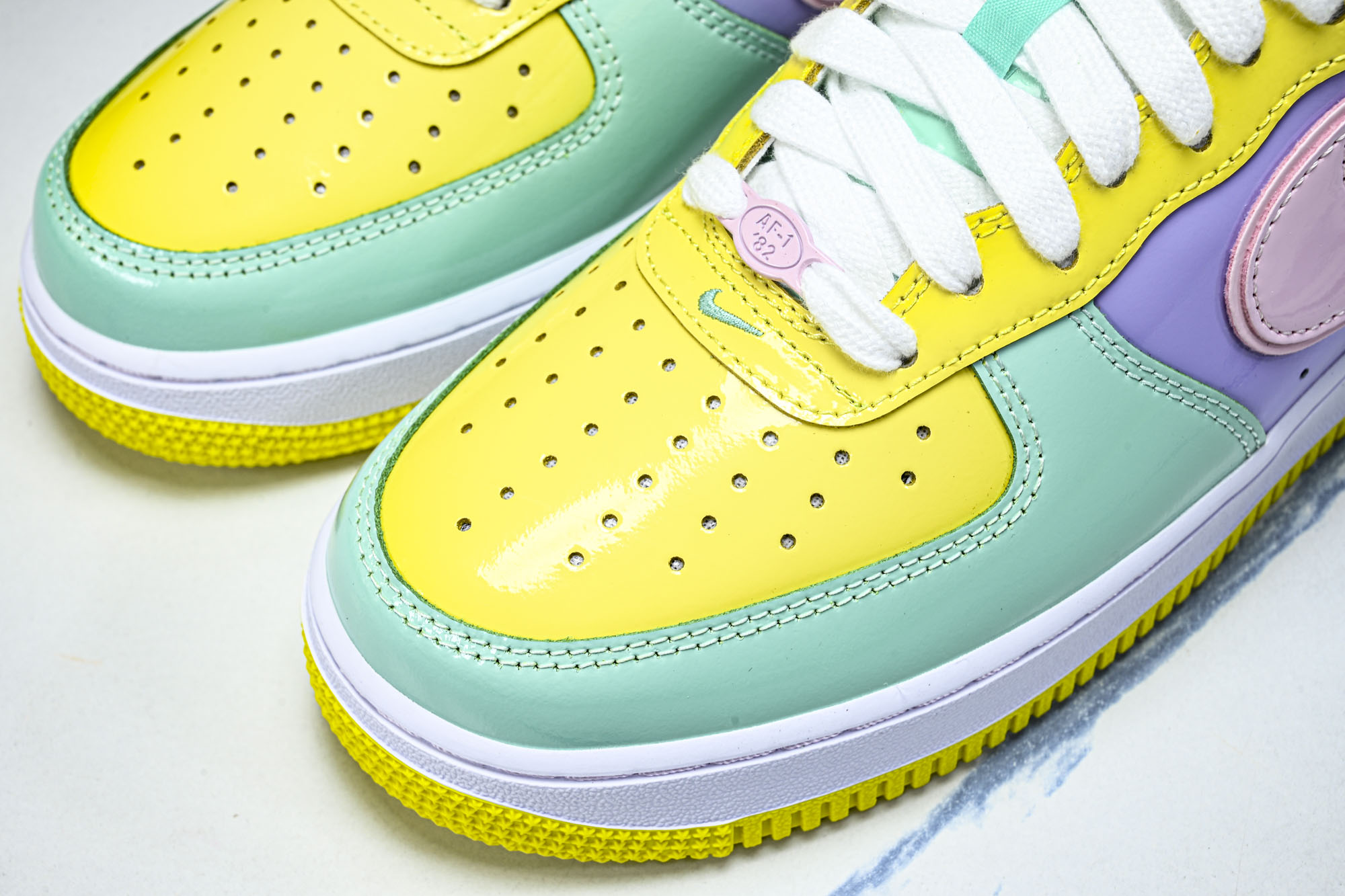 Nike Air Force 1'07 Low 漆皮拼色 空军一号低帮休闲板鞋 IQ9706-701 #