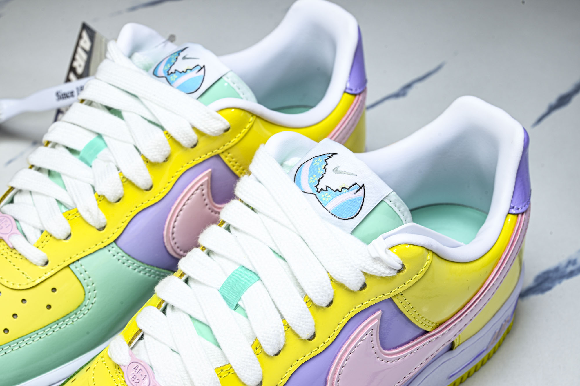 Nike Air Force 1'07 Low 漆皮拼色 空军一号低帮休闲板鞋 IQ9706-701 #