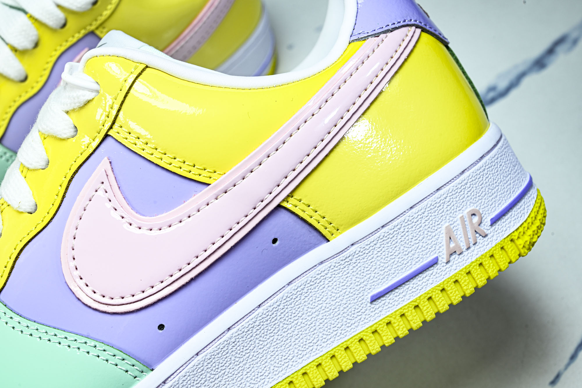 Nike Air Force 1'07 Low 漆皮拼色 空军一号低帮休闲板鞋 IQ9706-701 #