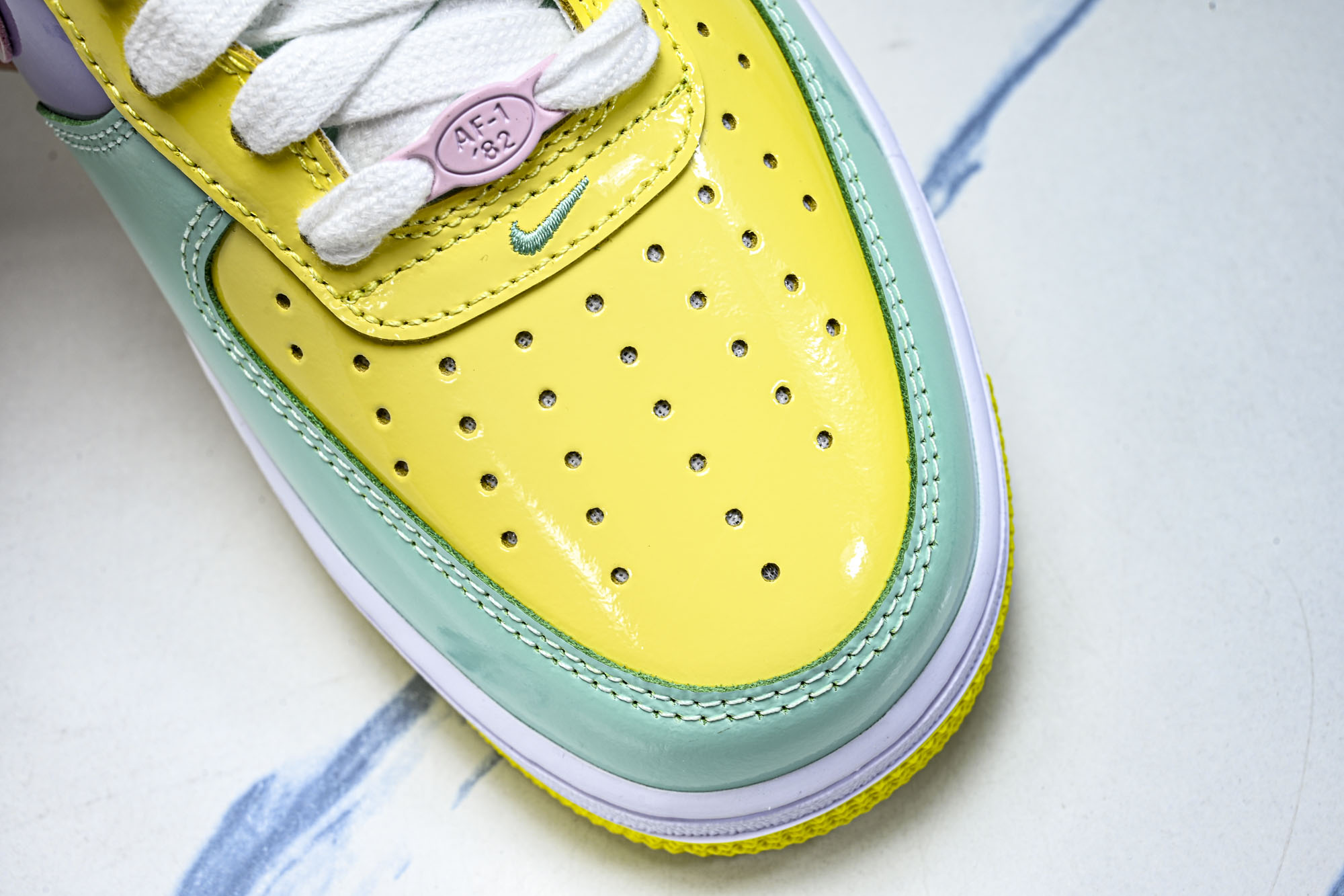 Nike Air Force 1'07 Low 漆皮拼色 空军一号低帮休闲板鞋 IQ9706-701 #