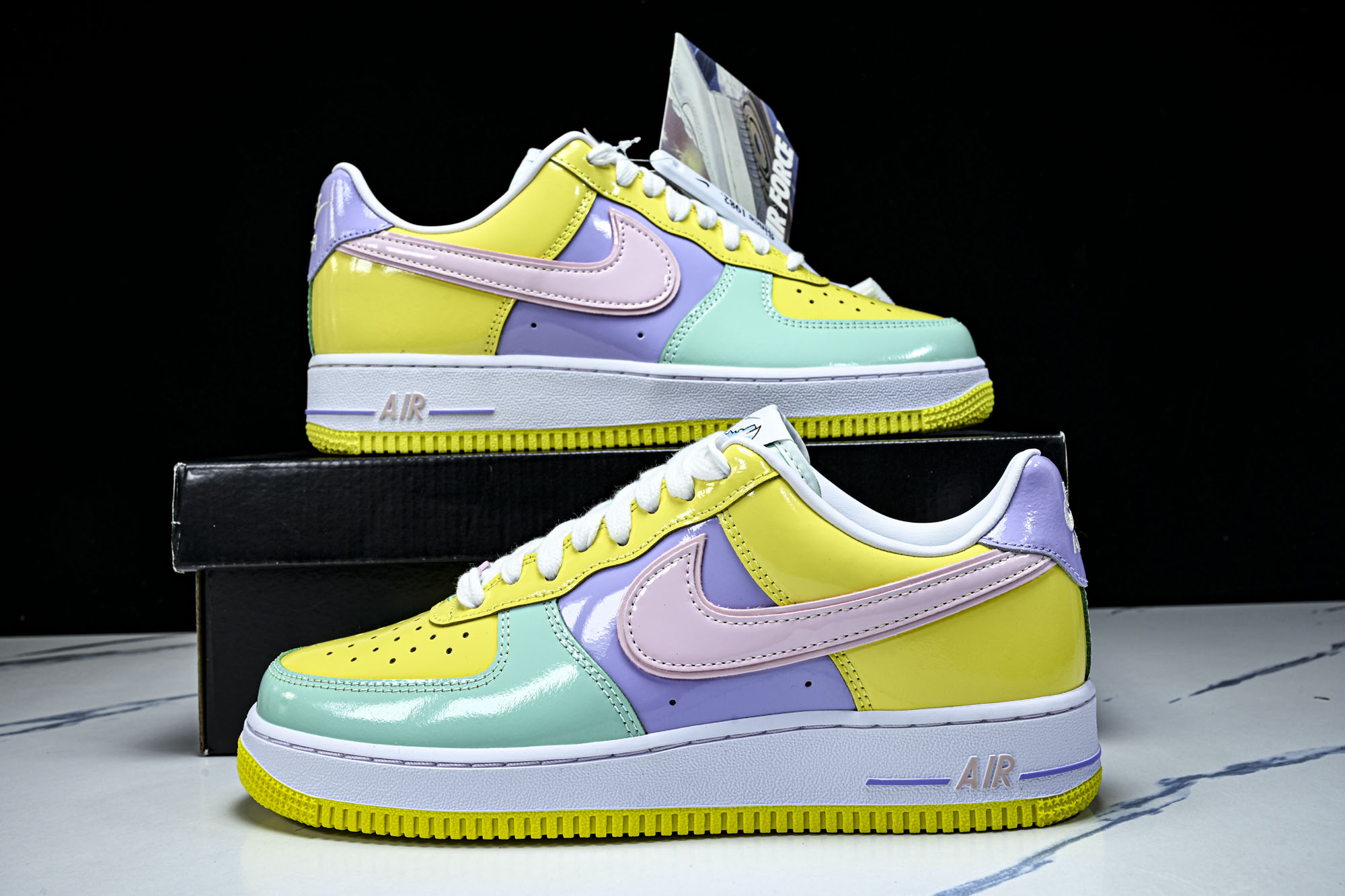 Nike Air Force 1'07 Low 漆皮拼色 空军一号低帮休闲板鞋 IQ9706-701 #