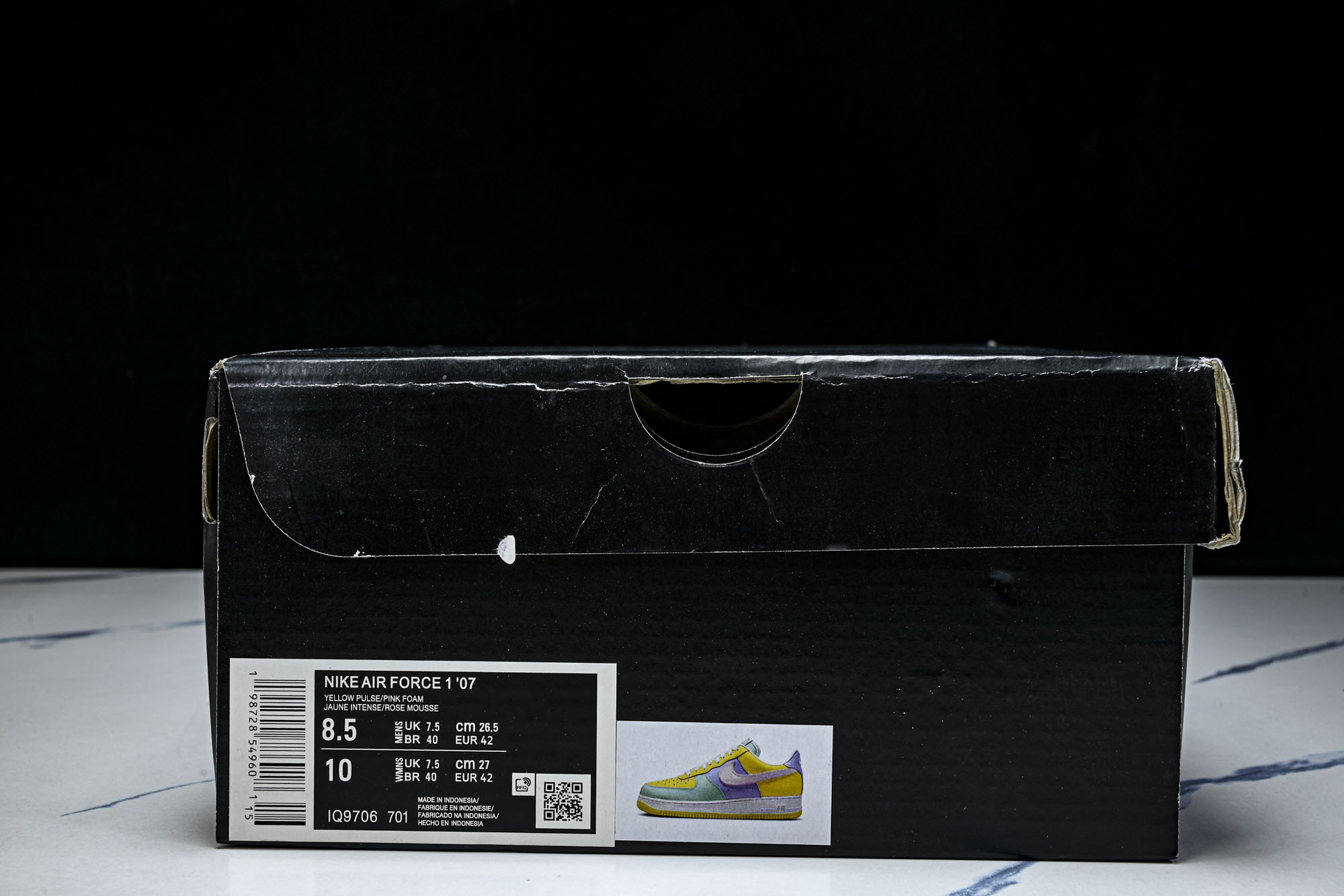 Nike Air Force 1'07 Low 漆皮拼色 空军一号低帮休闲板鞋 IQ9706-701 #