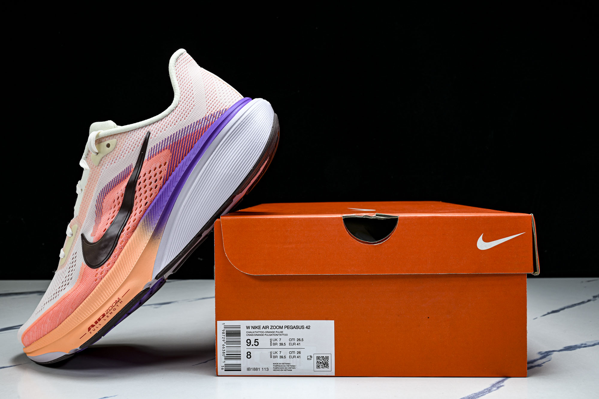 Nike Air Zoom Pegasus 42 耐克网面透气轻便耐磨跑鞋 IB1881-113 #YZ