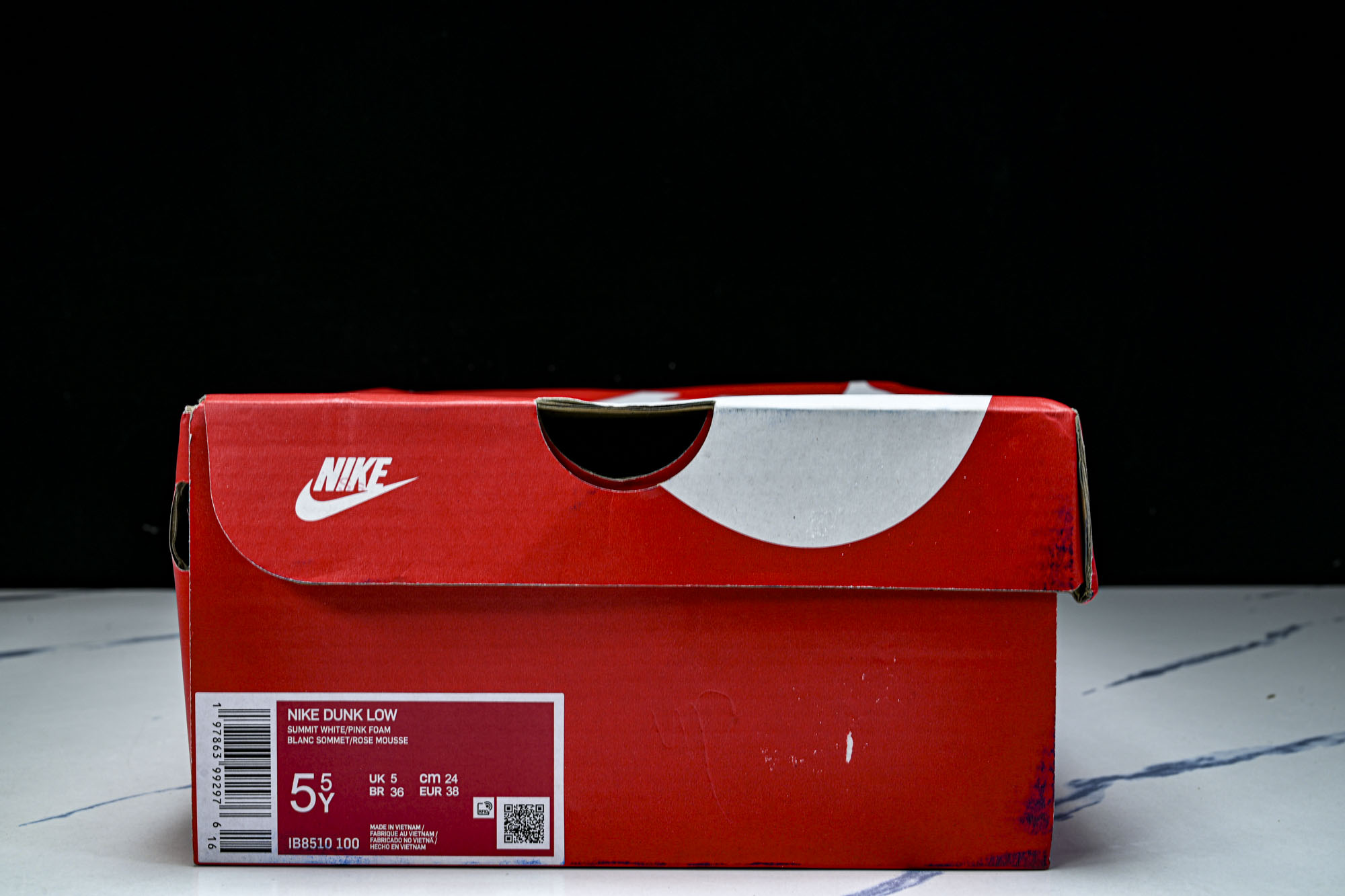 Nike SB Dunk Low 白黑粉 低帮休闲板鞋 IB8510-100 #YZ03935.5 36