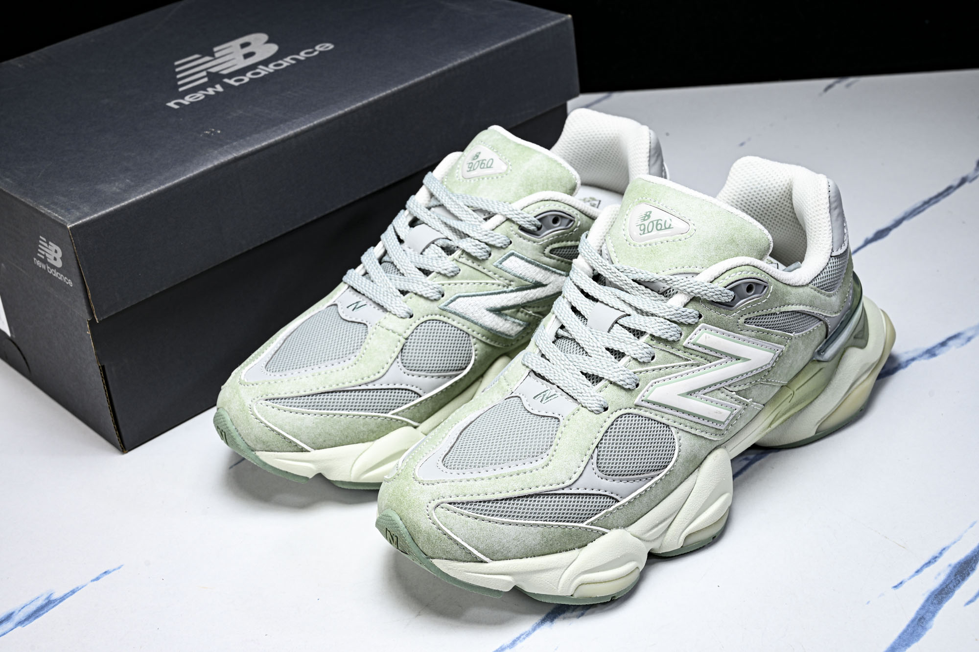 New Balance NB9060 联名款 复古休闲运动慢跑鞋 U90608Z4 #YZ039✦鞋款灵