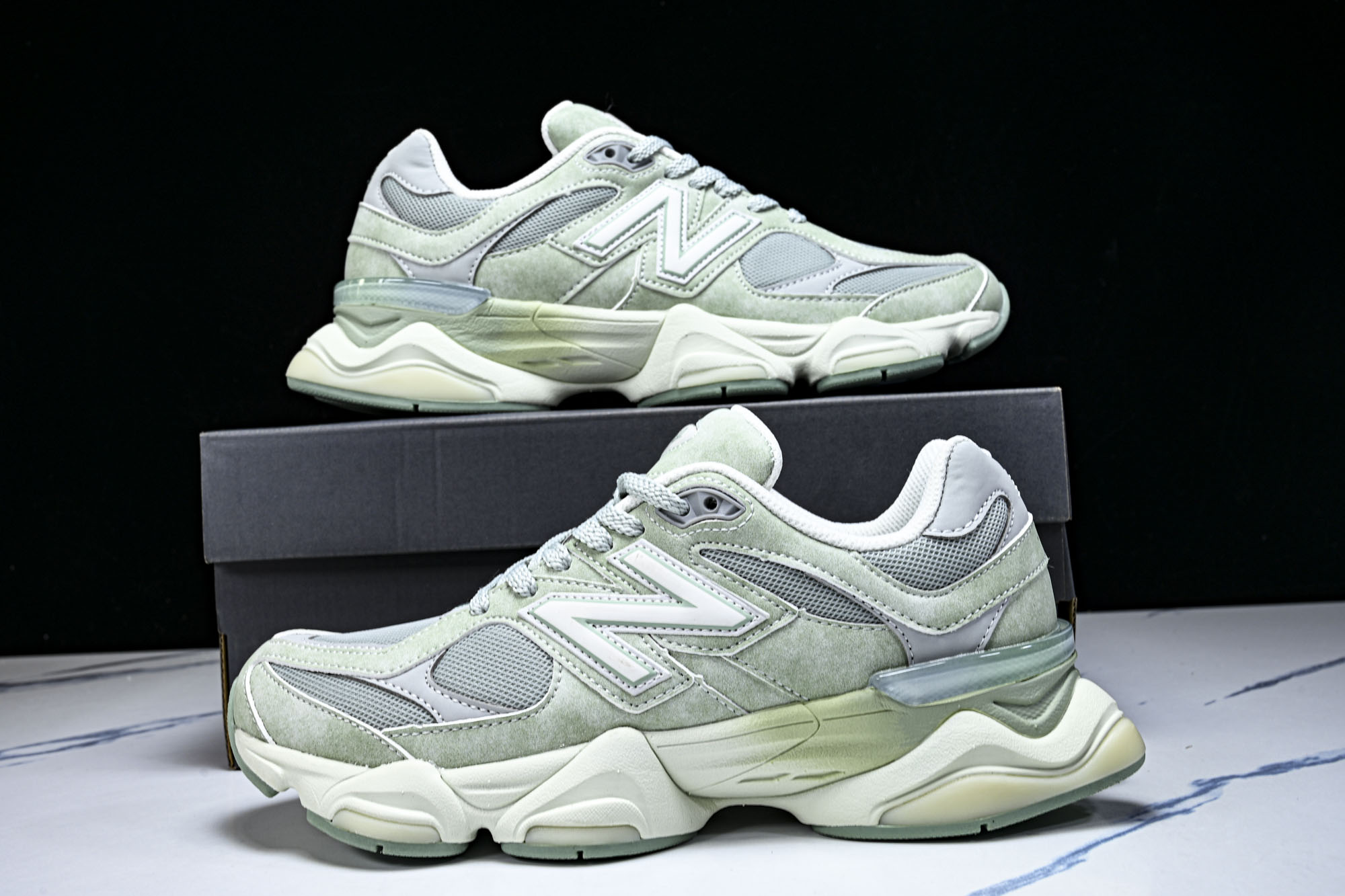 New Balance NB9060 联名款 复古休闲运动慢跑鞋 U90608Z4 #YZ039✦鞋款灵