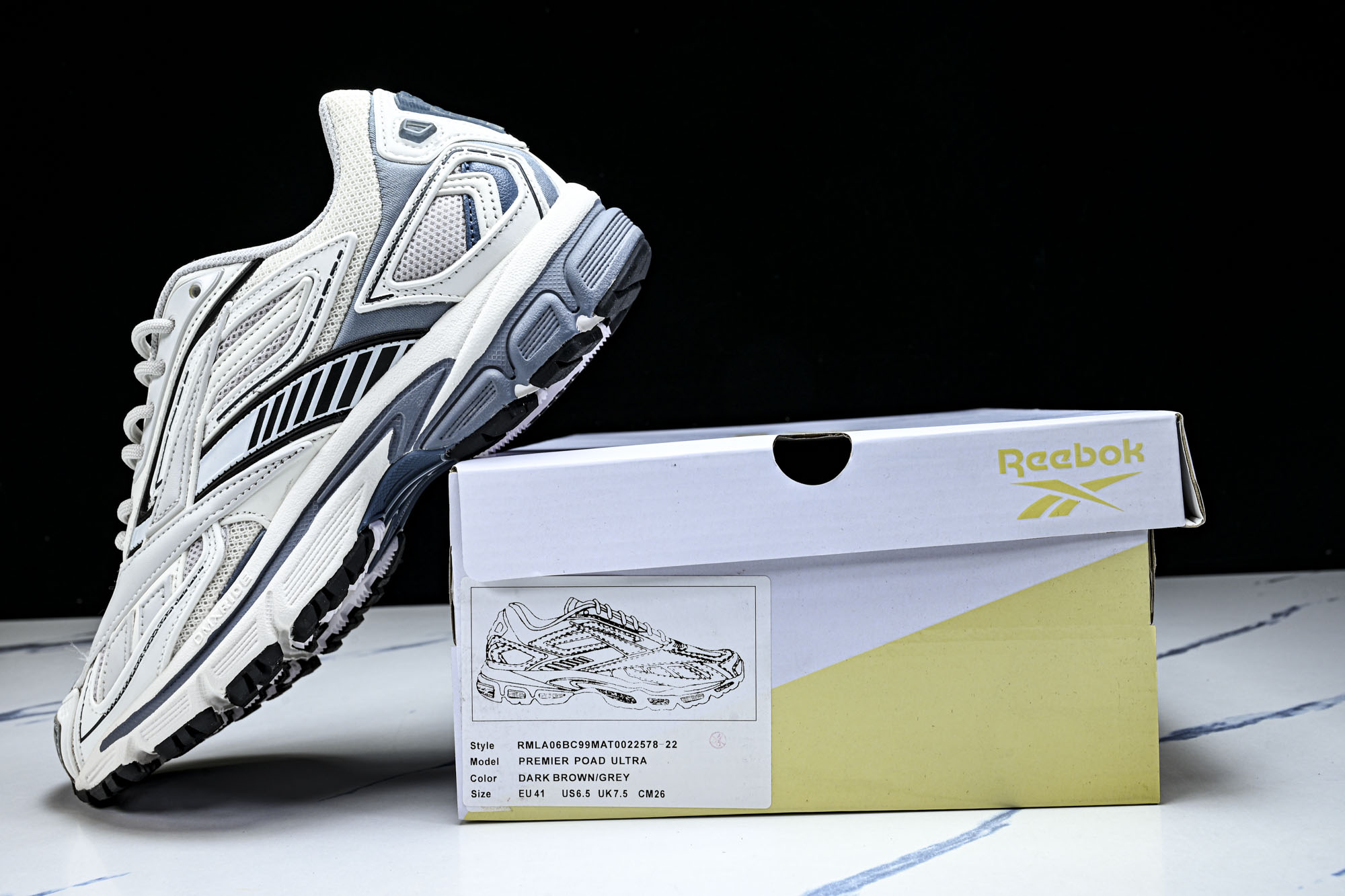 Reebok_锐步 Premier Road Ultra 系列原鞋1_1复古休闲运动跑步_6 #YZ03