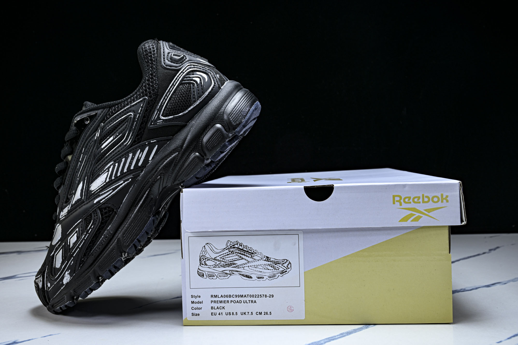 Reebok_锐步 Premier Road Ultra 系列原鞋1_1复古休闲运动跑步_8 #YZ03