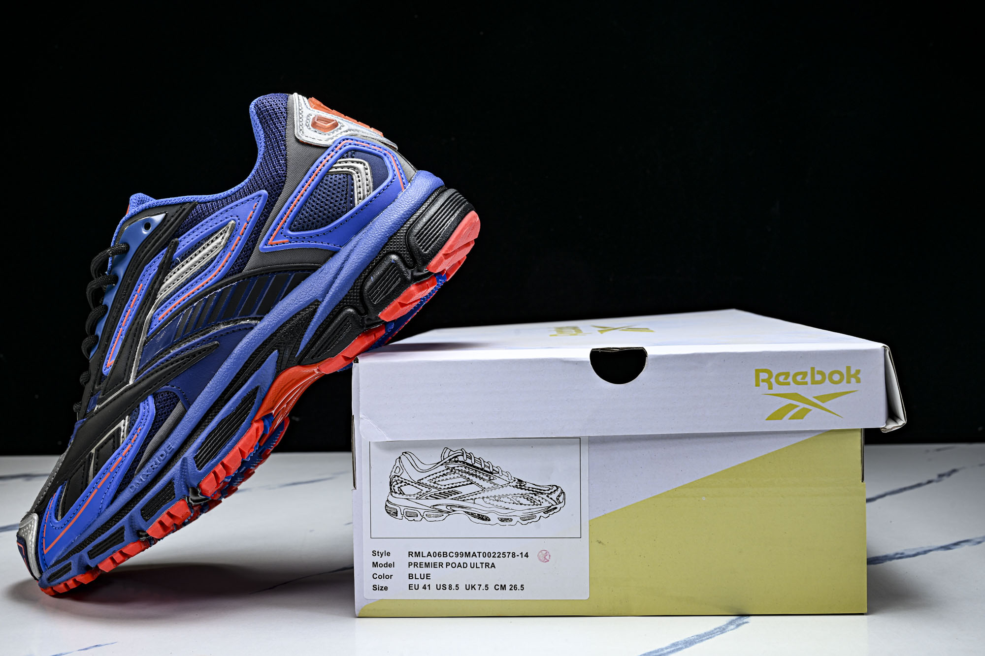 Reebok_锐步 Premier Road Ultra 系列原鞋1_1复古休闲运动跑步_13 #YZ0