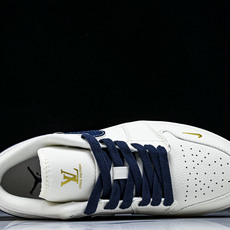 Air Jordan 1 Low AJ1 乔1 LV联名 蓝鳞勾 高端定制 低帮复古篮球鞋 XX3168 Air Jordan 1 Low AJ1 乔1 LV联名 蓝鳞勾 高端定制 低帮复古篮球鞋 XX3168