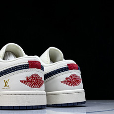 Air Jordan 1 Low AJ1 乔1 LV联名 蓝鳞勾 高端定制 低帮复古篮球鞋 XX3168 Air Jordan 1 Low AJ1 乔1 LV联名 蓝鳞勾 高端定制 低帮复古篮球鞋 XX3168