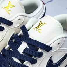 Air Jordan 1 Low AJ1 乔1 LV联名 蓝鳞勾 高端定制 低帮复古篮球鞋 XX3168 Air Jordan 1 Low AJ1 乔1 LV联名 蓝鳞勾 高端定制 低帮复古篮球鞋 XX3168
