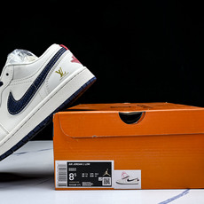 Air Jordan 1 Low AJ1 乔1 LV联名 蓝鳞勾 高端定制 低帮复古篮球鞋 XX3168 Air Jordan 1 Low AJ1 乔1 LV联名 蓝鳞勾 高端定制 低帮复古篮球鞋 XX3168