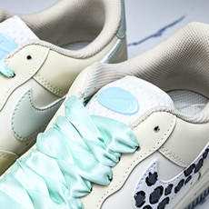Nike Air Force 1'07 Low _Green Grape Leopard Pop_ 手绘 Nike Air Force 1'07 Low _Green Grape Leopard Pop_ 手绘