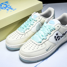 Nike Air Force 1'07 Low _Green Grape Leopard Pop_ 手绘 Nike Air Force 1'07 Low _Green Grape Leopard Pop_ 手绘