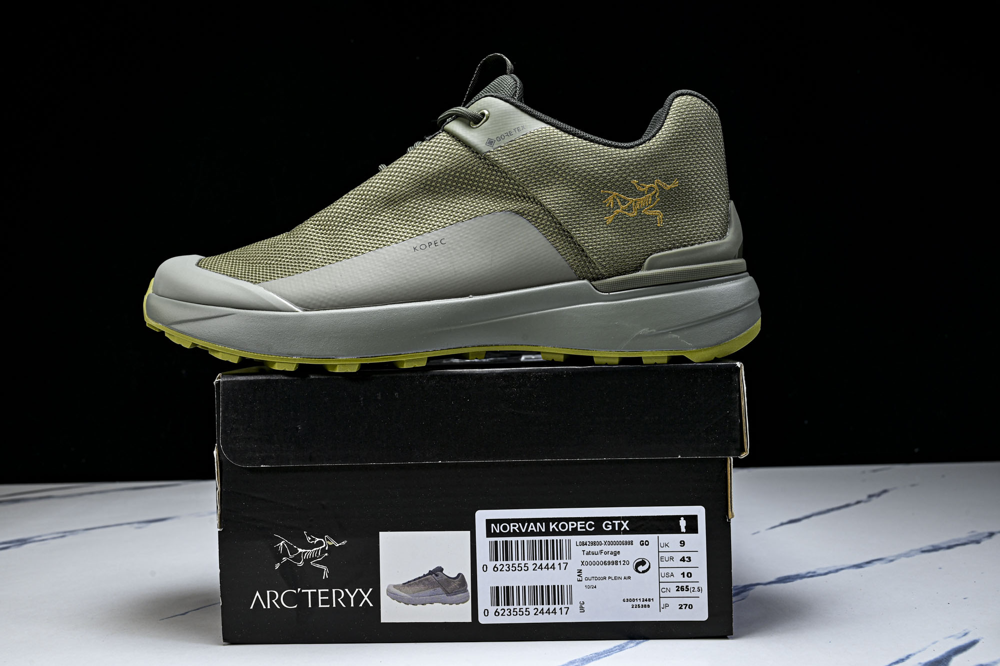 Arcteryx 始祖鸟 Kopec GTX户外男士防水低帮徒步户外登山鞋_3 #YZ007✦纯原 始祖