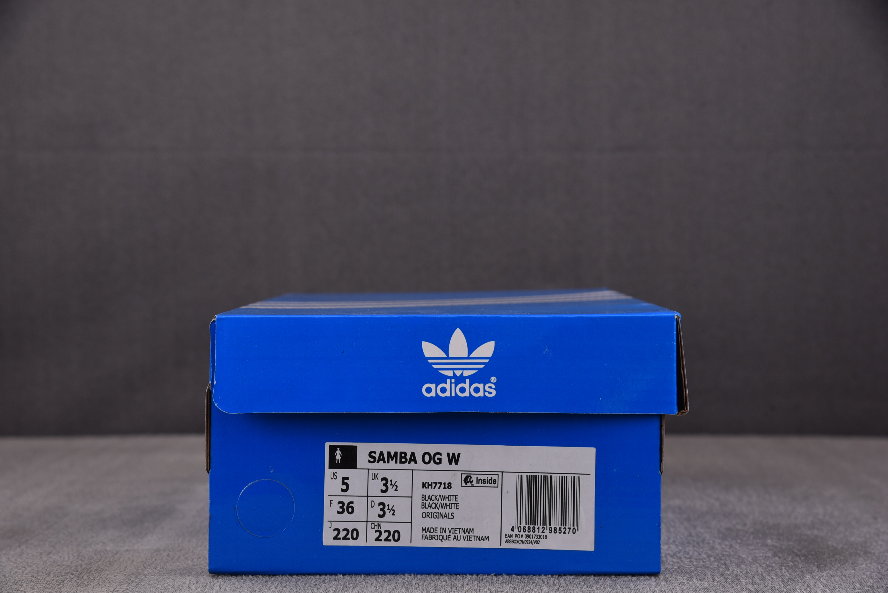 WMNS AD Samba OG 黑色 KH7718 YZ01035.5-45