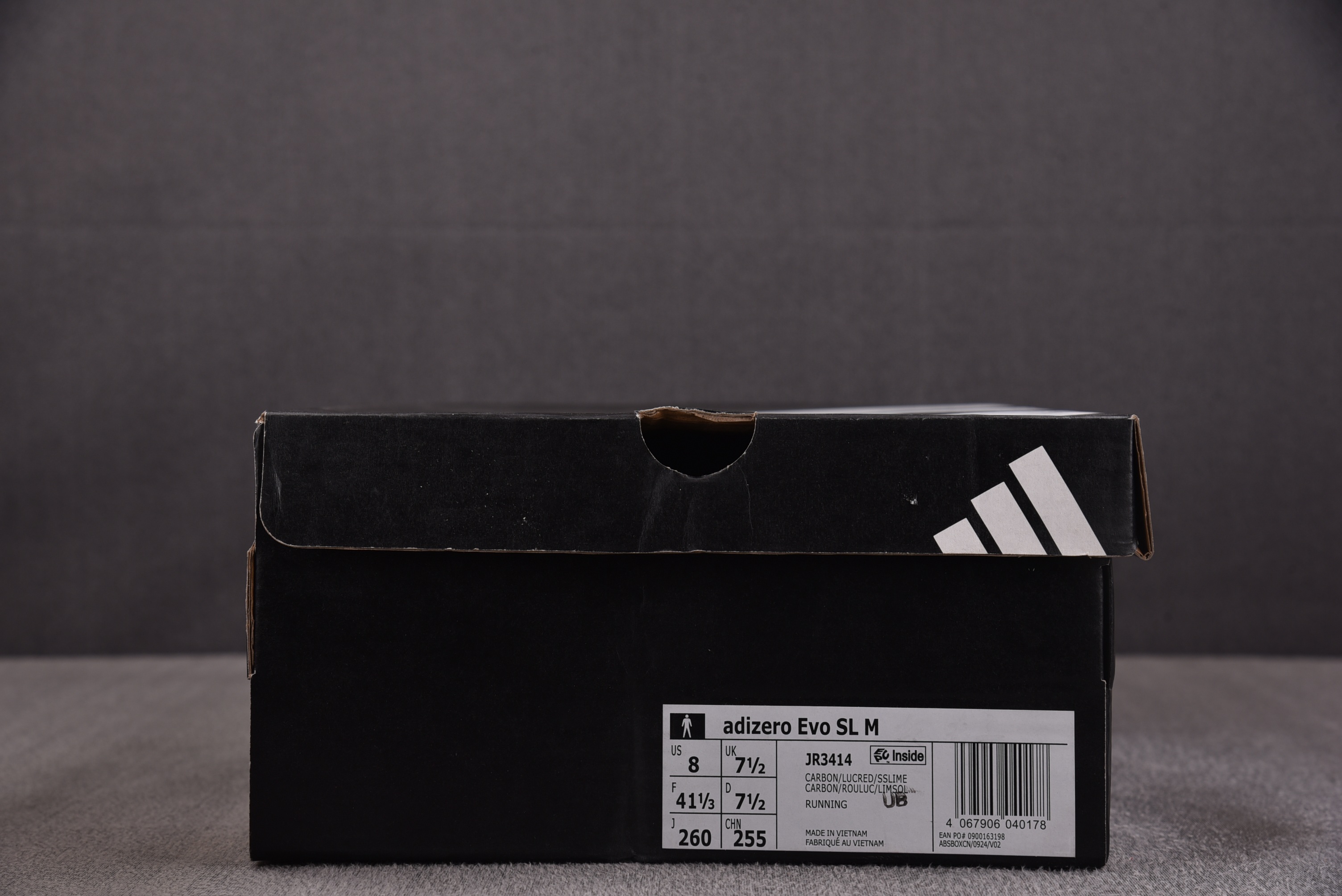 AD Adizero Evo SL 黑红 JR3414 YZ024-936-48