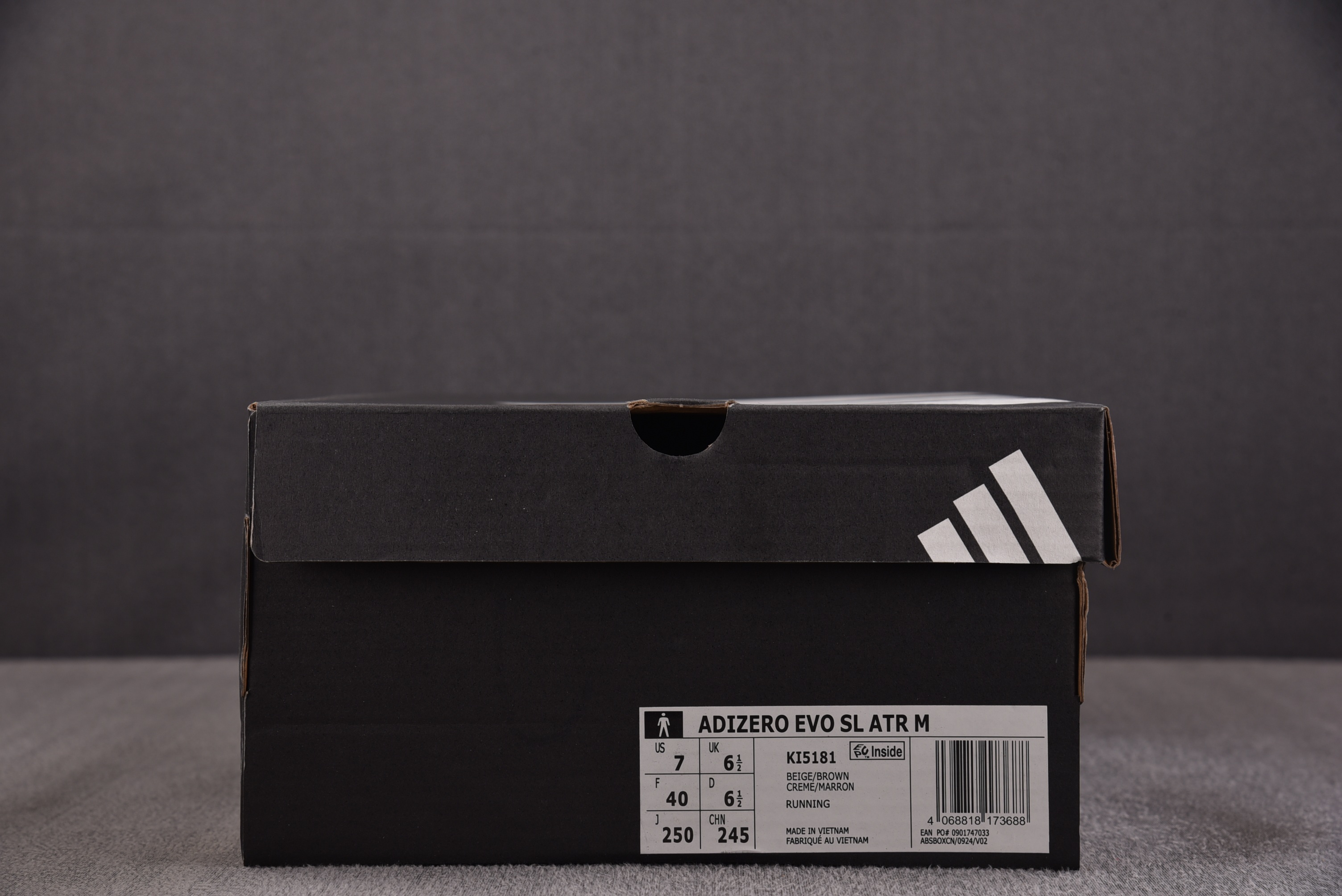 AD Adizero Evo SL Atr 棕黑 KI5181 YZ03936-45