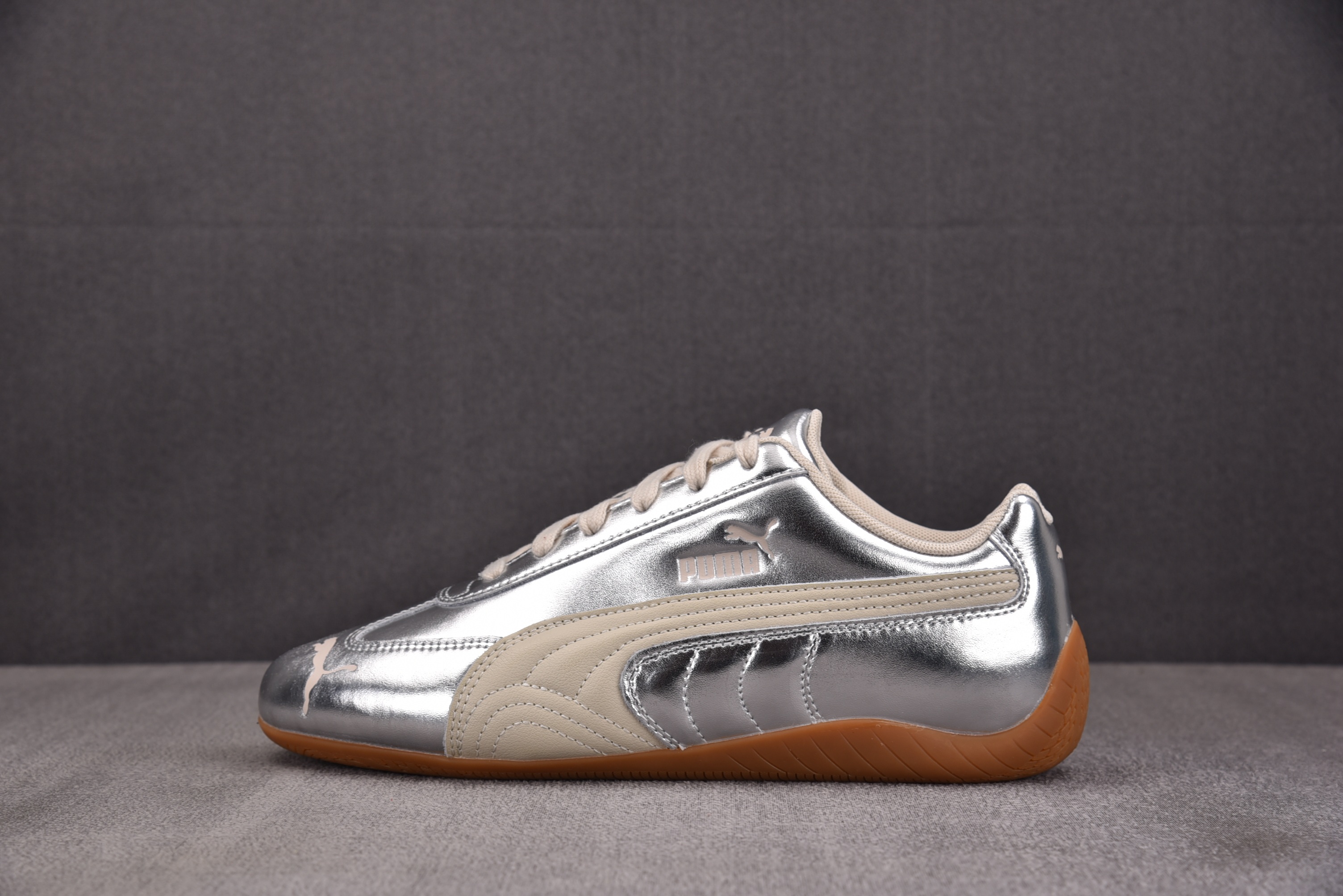 Puma Speedcat Silver Alpine Snow (Women's) 银白 -02  Y