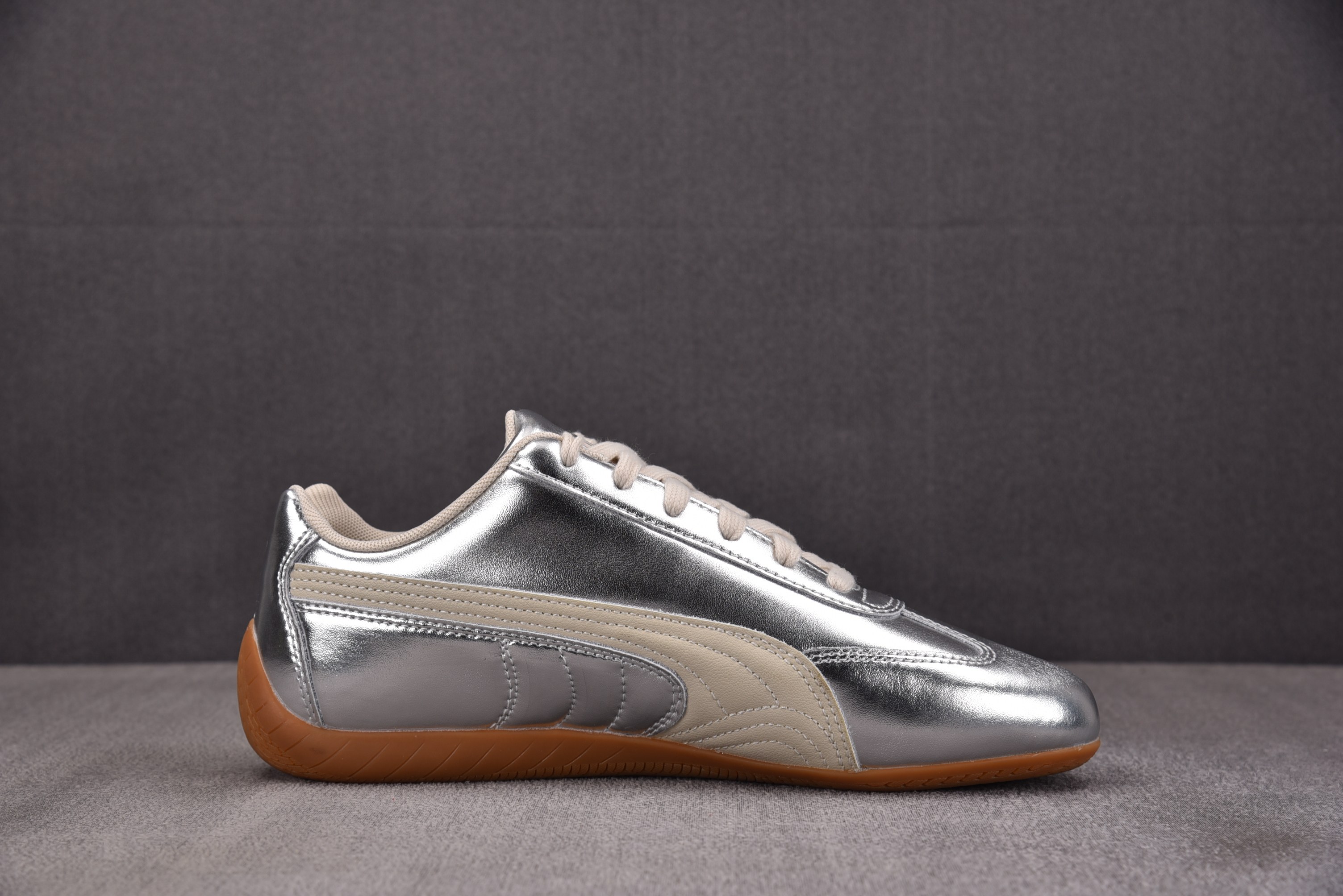 Puma Speedcat Silver Alpine Snow (Women's) 银白 -02  Y