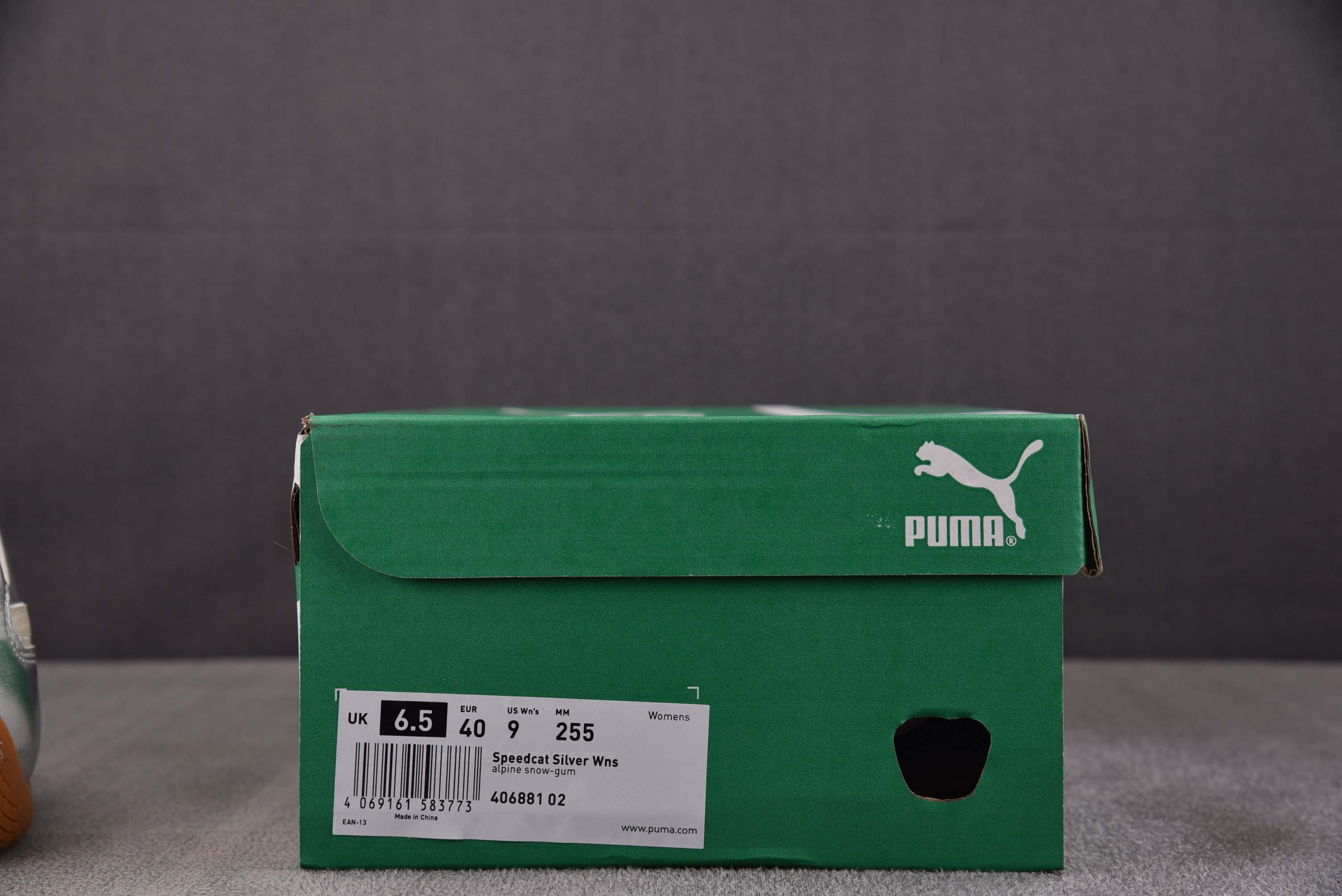 Puma Speedcat Silver Alpine Snow (Women's) 银白 -02  Y