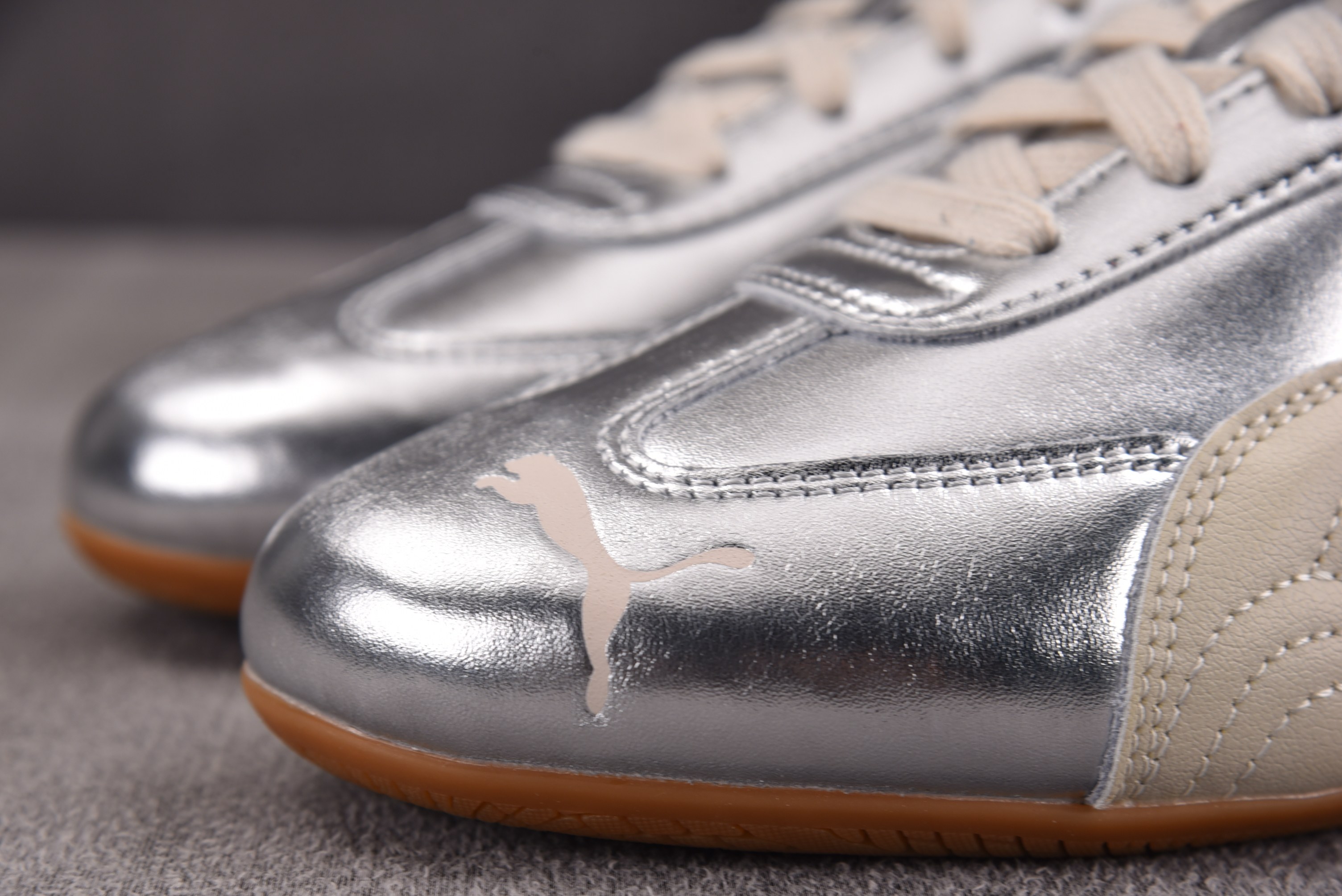 Puma Speedcat Silver Alpine Snow (Women's) 银白 -02  Y