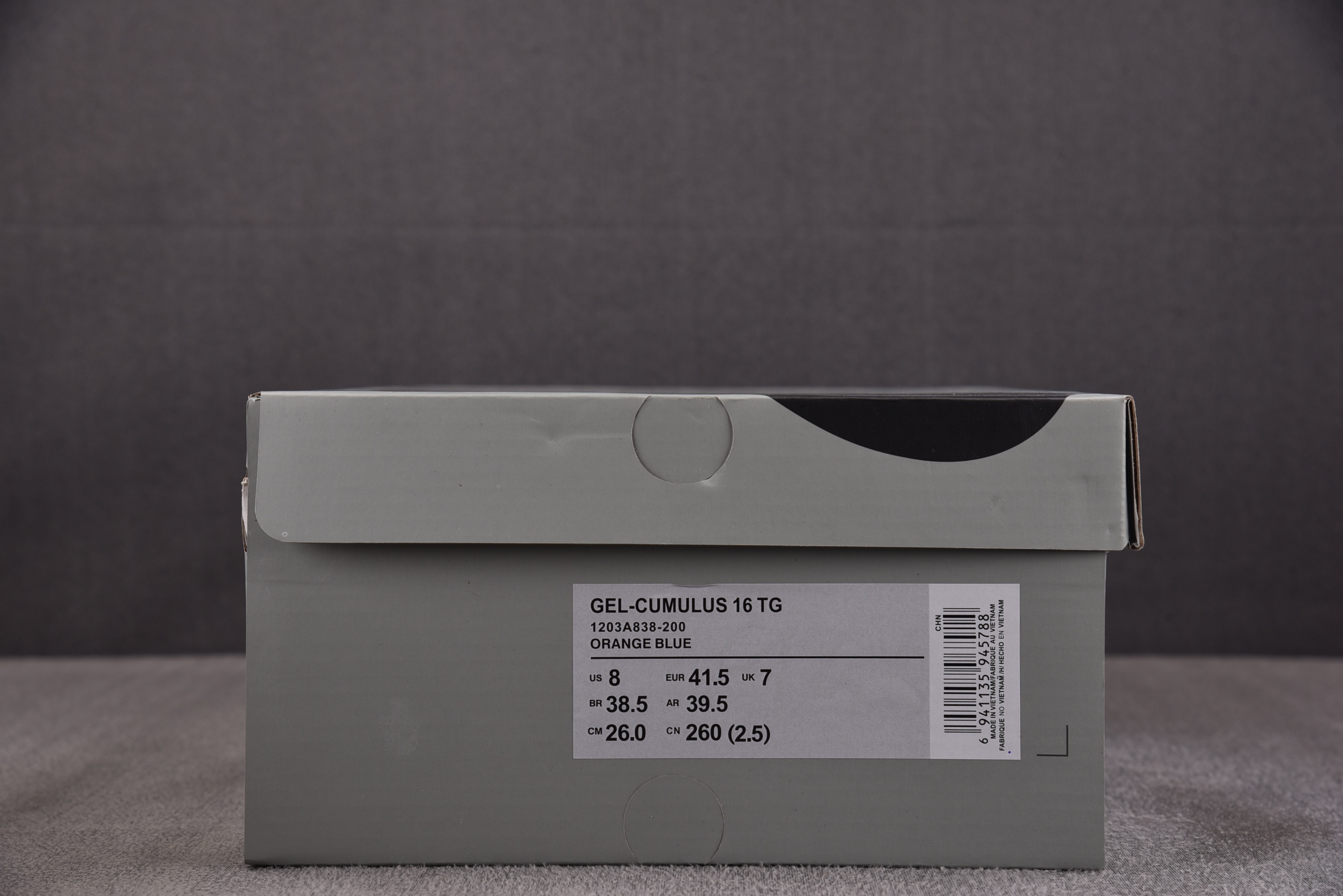 ASICS Gel-Cumulus 16 TG 橙蓝 1203A838-200 YZ02236-46
