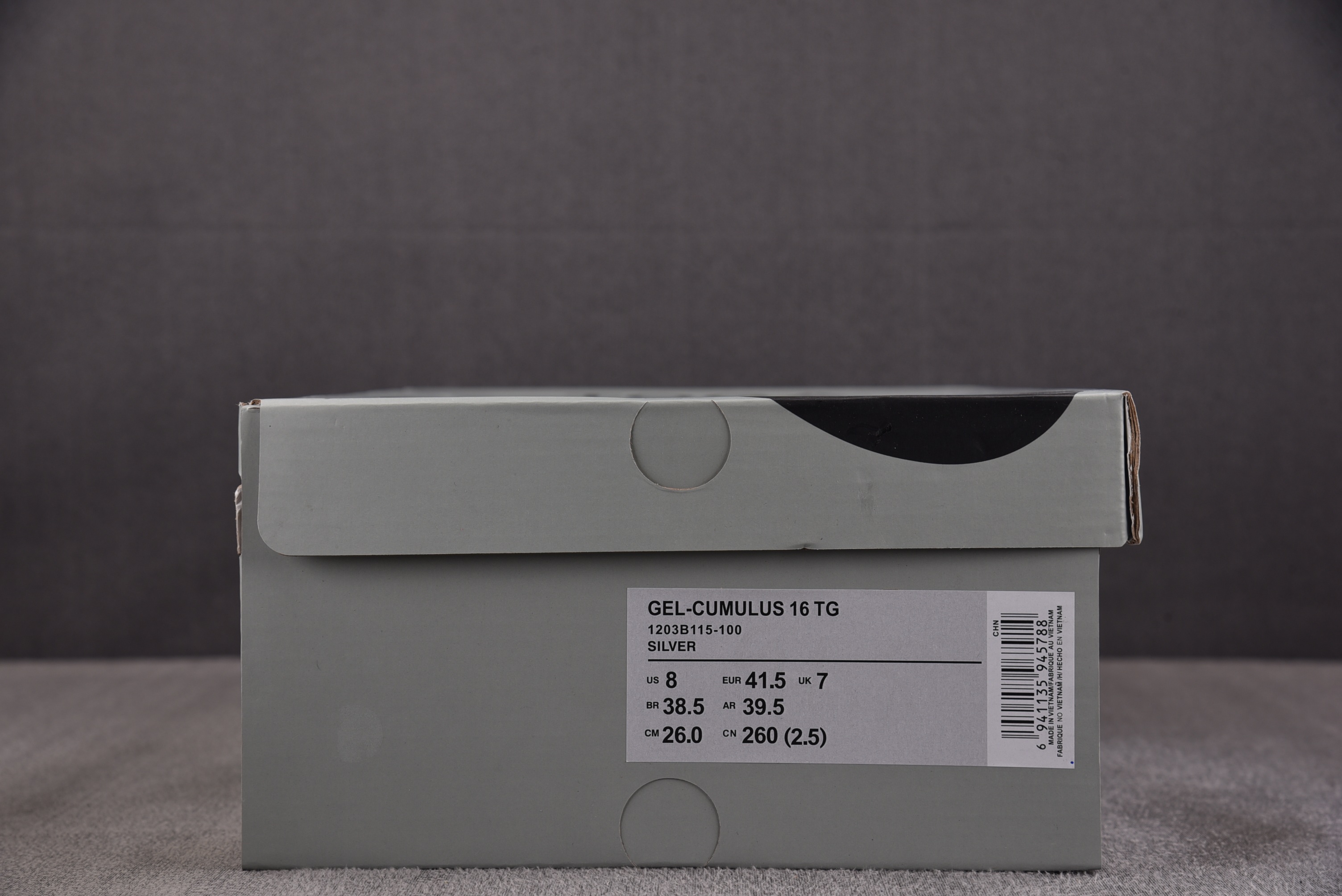 ASICS Gel-Cumulus 16 TG 白银 1203B115-100 YZ02236-46
