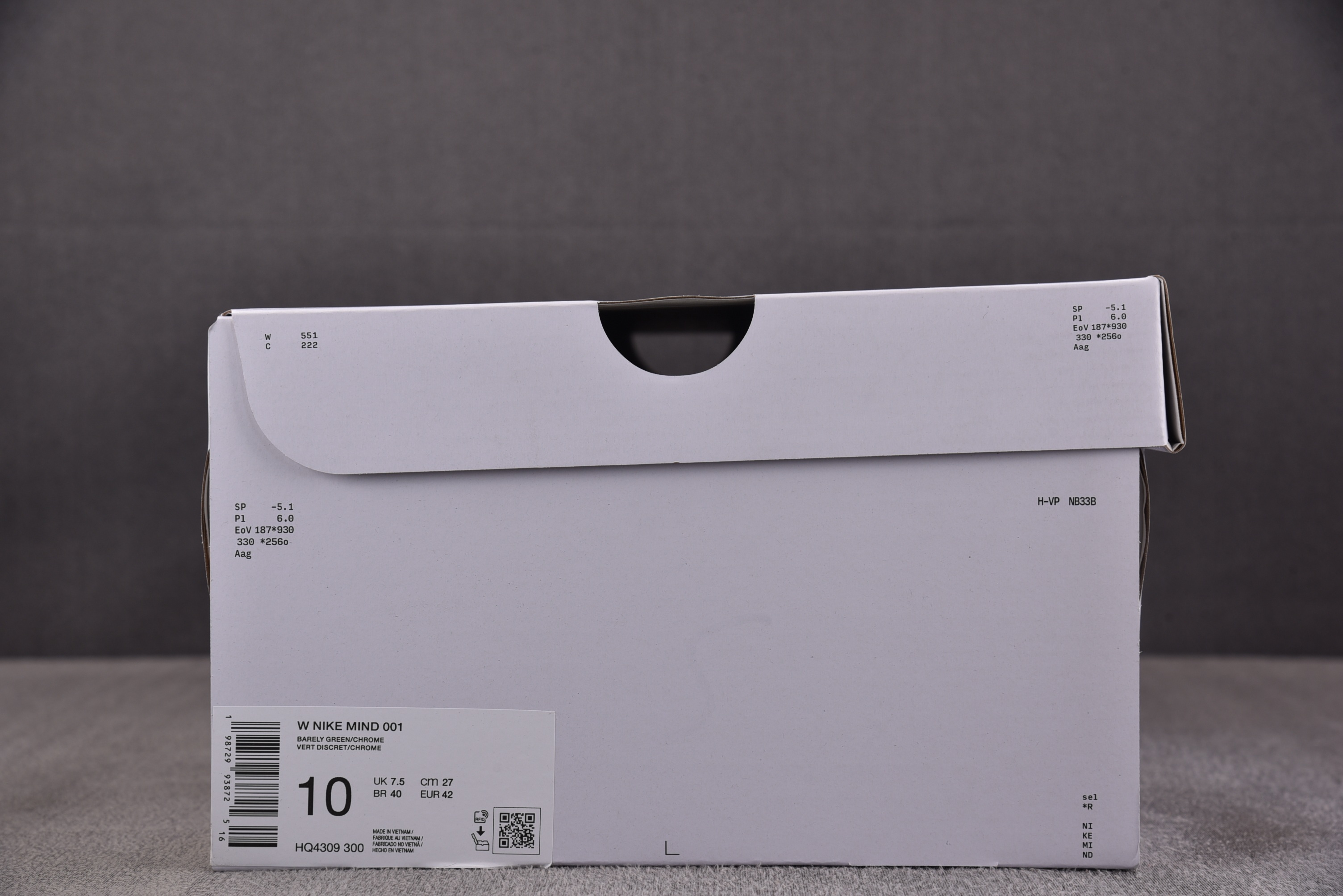 NK Mind 001 Slide Barely Green (Women's) 青绿 HQ4309-3