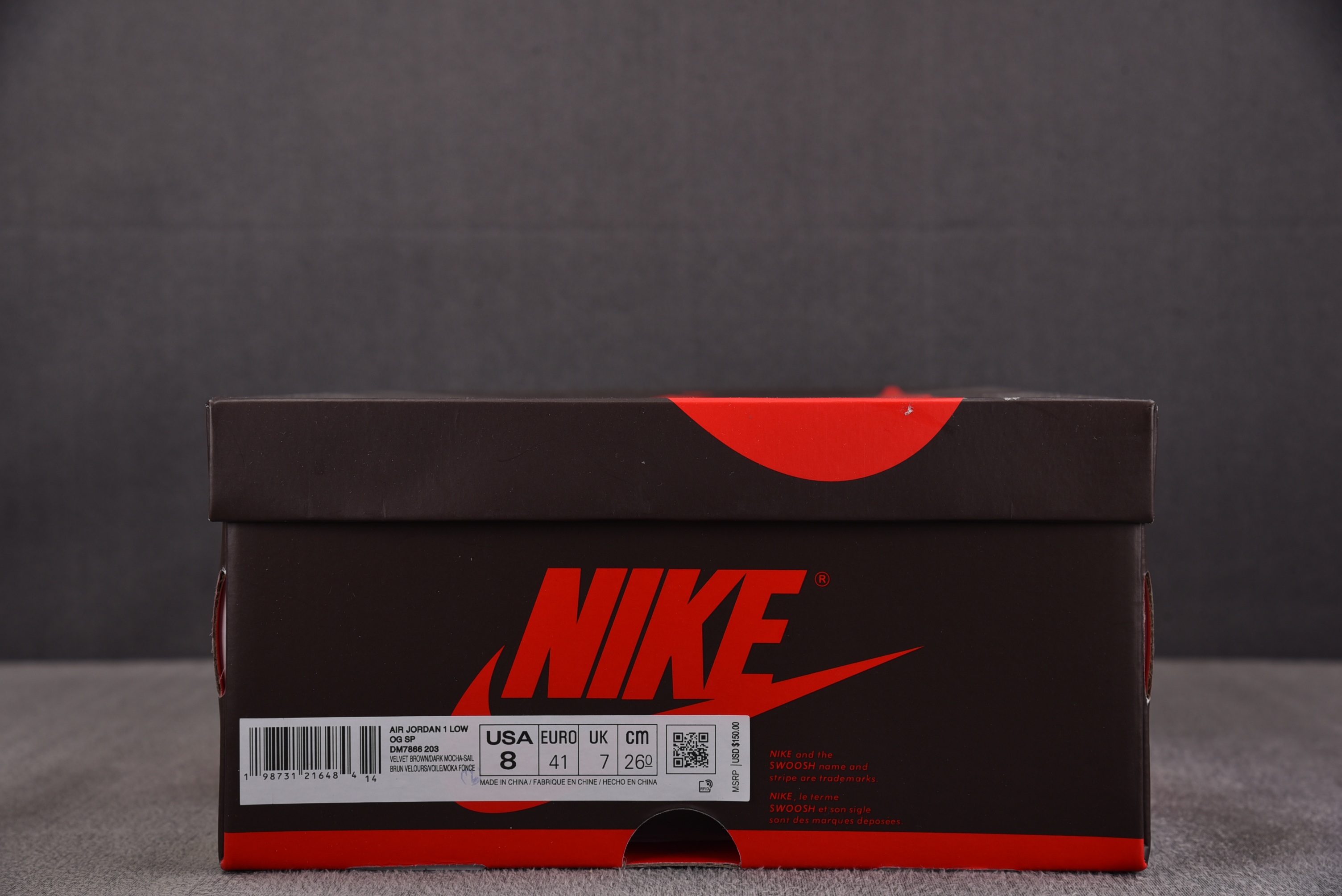 Air Jordan 1 Retro Low OG SP 褐棕色 DM7866-203 YZ024-73