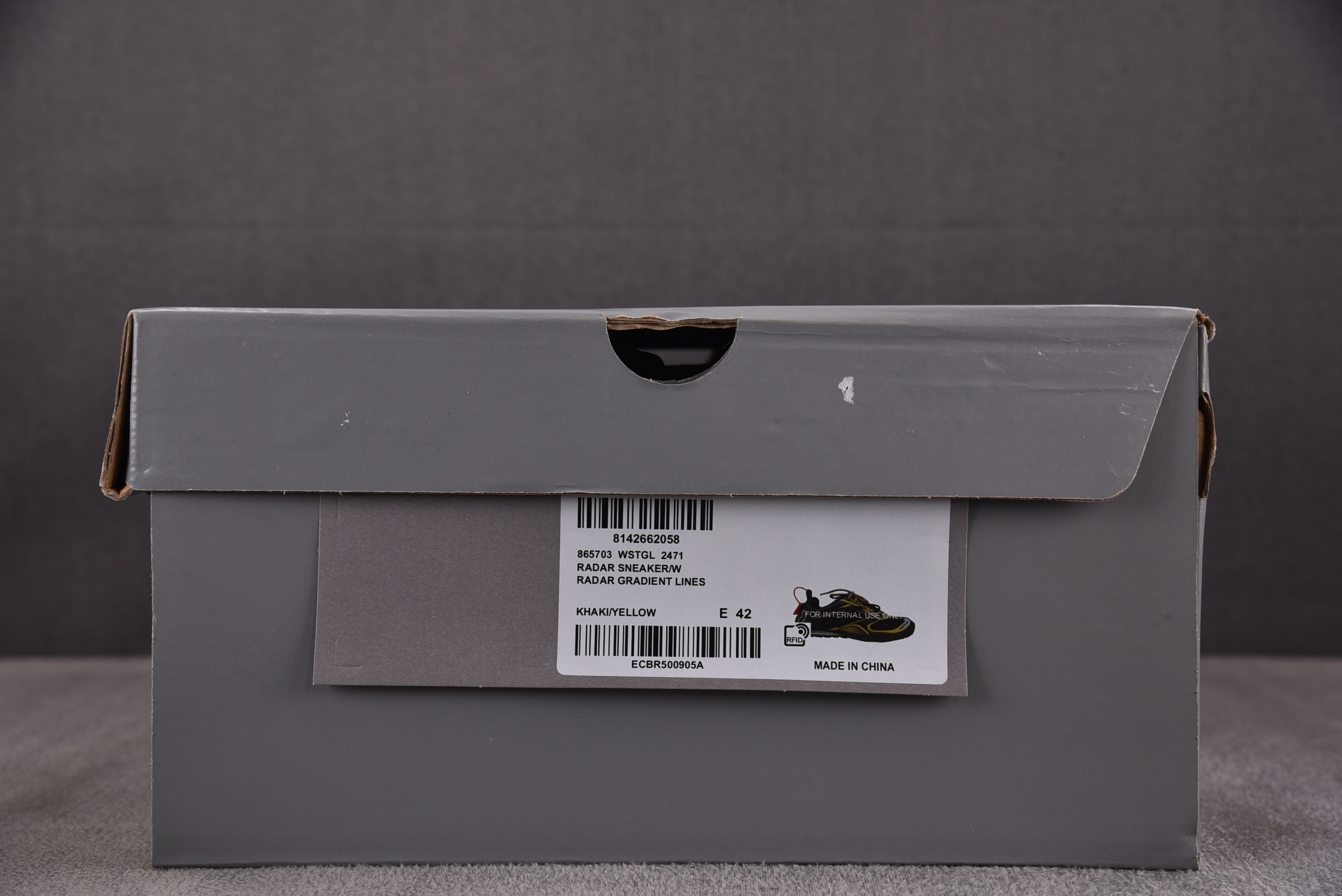 Balenciaga Radar Gradient Lines 卡其黄 YZ01835-46
