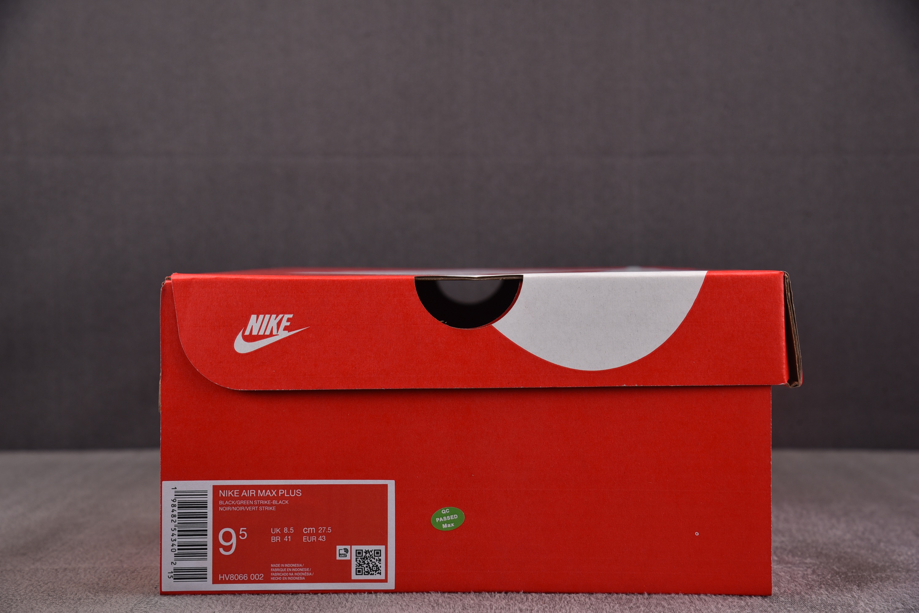 NK Air Max Plus OG Black Reflective 黑色 HV8066-002 #Y
