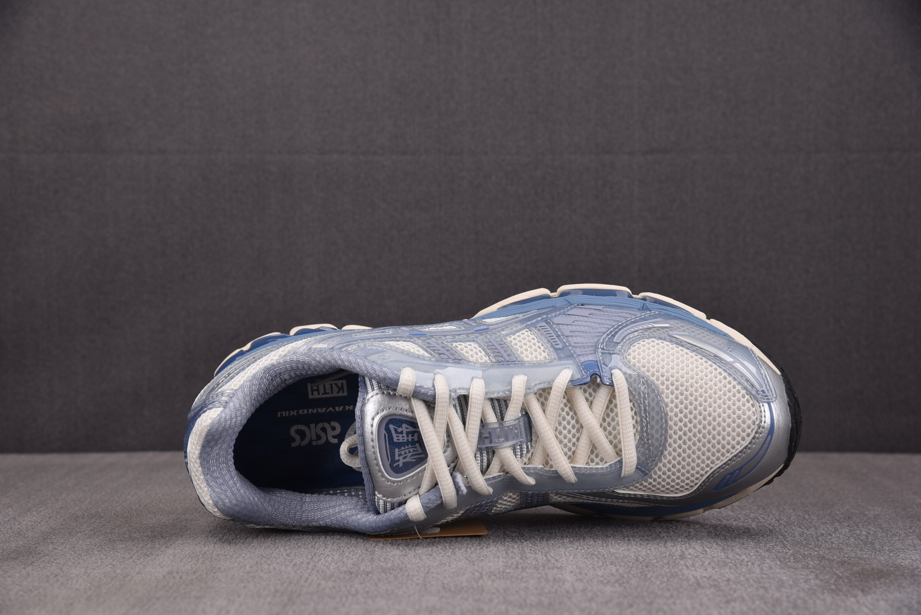 ASICS Gel-Kayano 12.1 Kith Voyage 灰蓝 1203B144-102 YZ