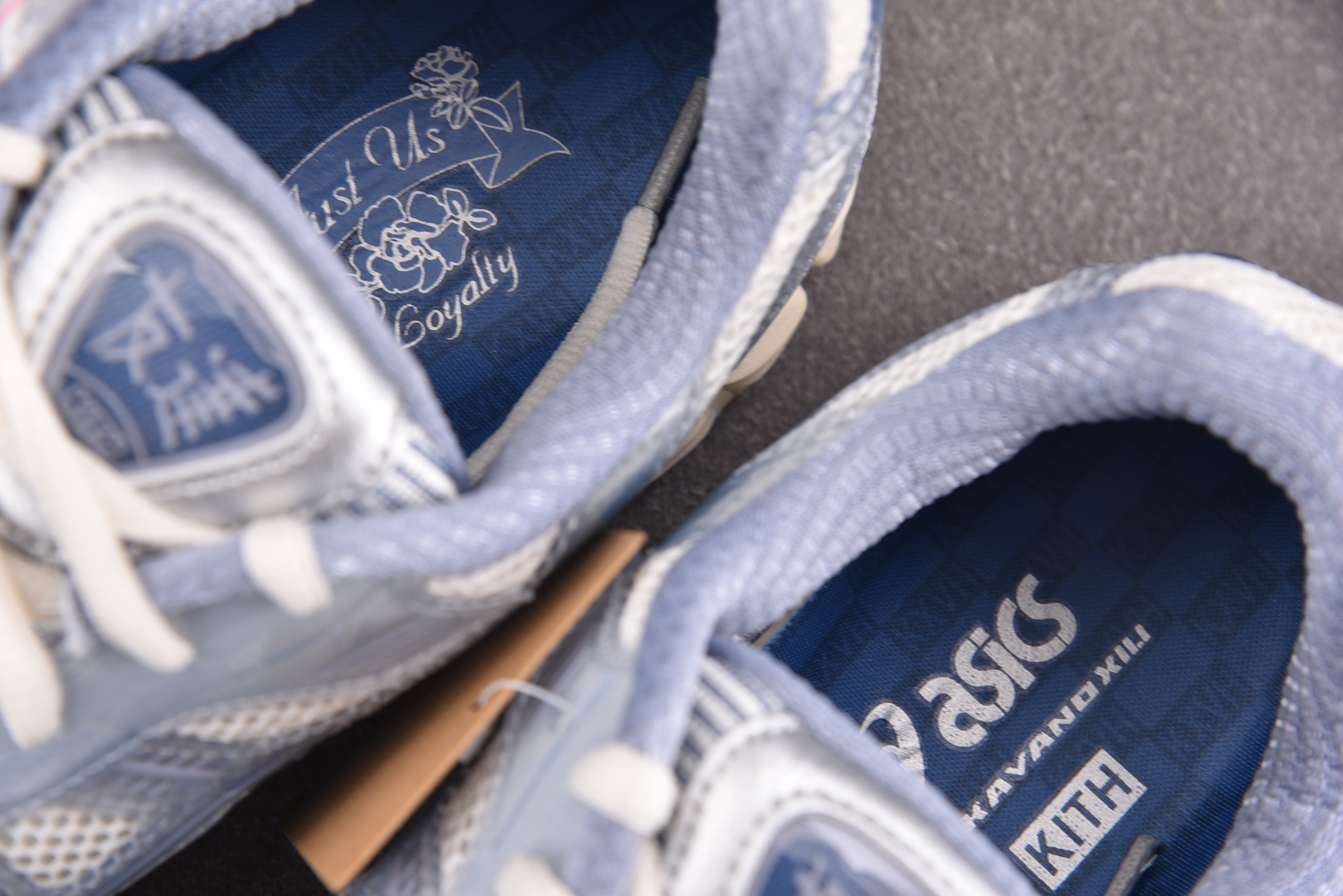 ASICS Gel-Kayano 12.1 Kith Voyage 灰蓝 1203B144-102 YZ