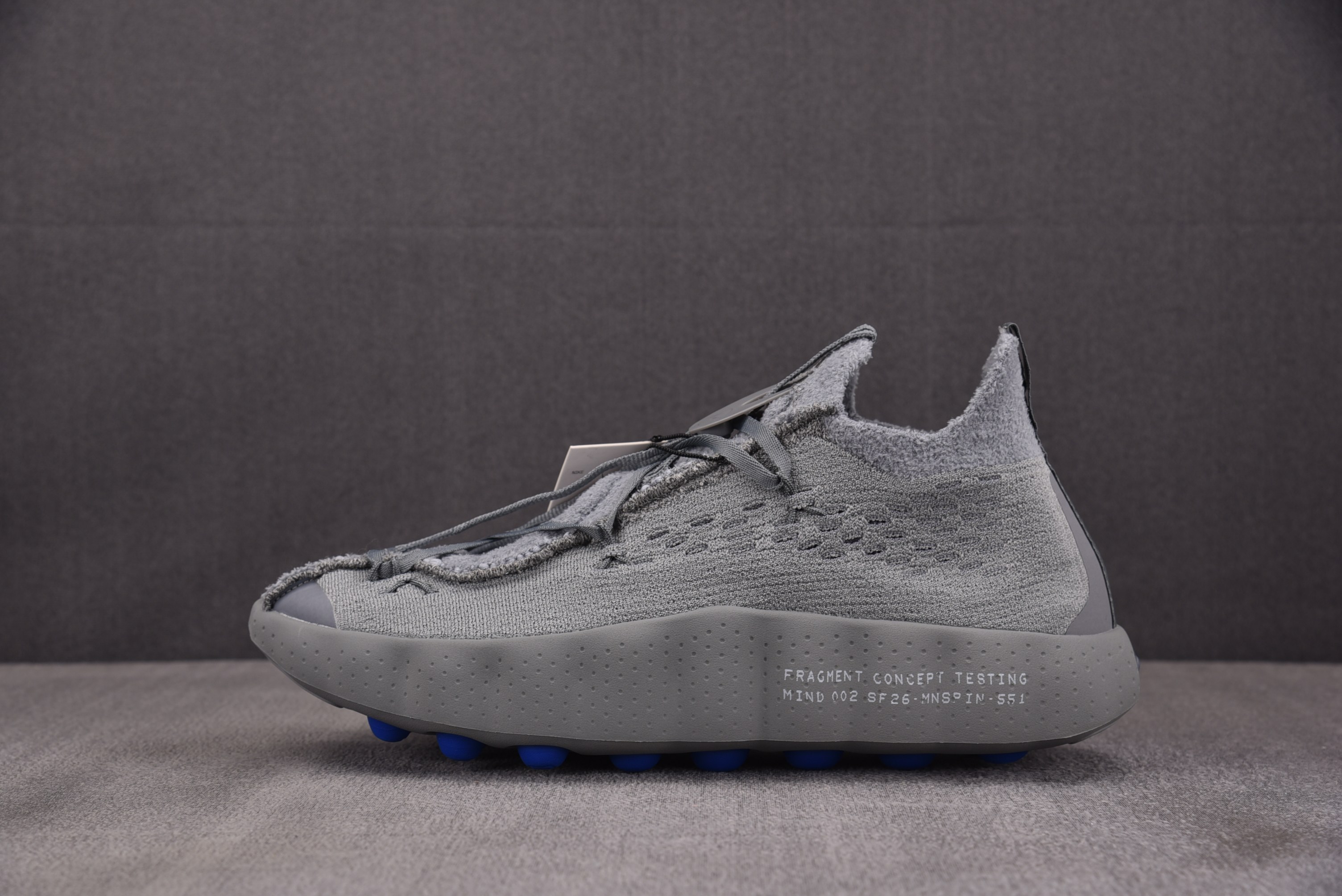 NK Mind 002 Flyknit Fragment Particle Grey 水泥灰 IQ850