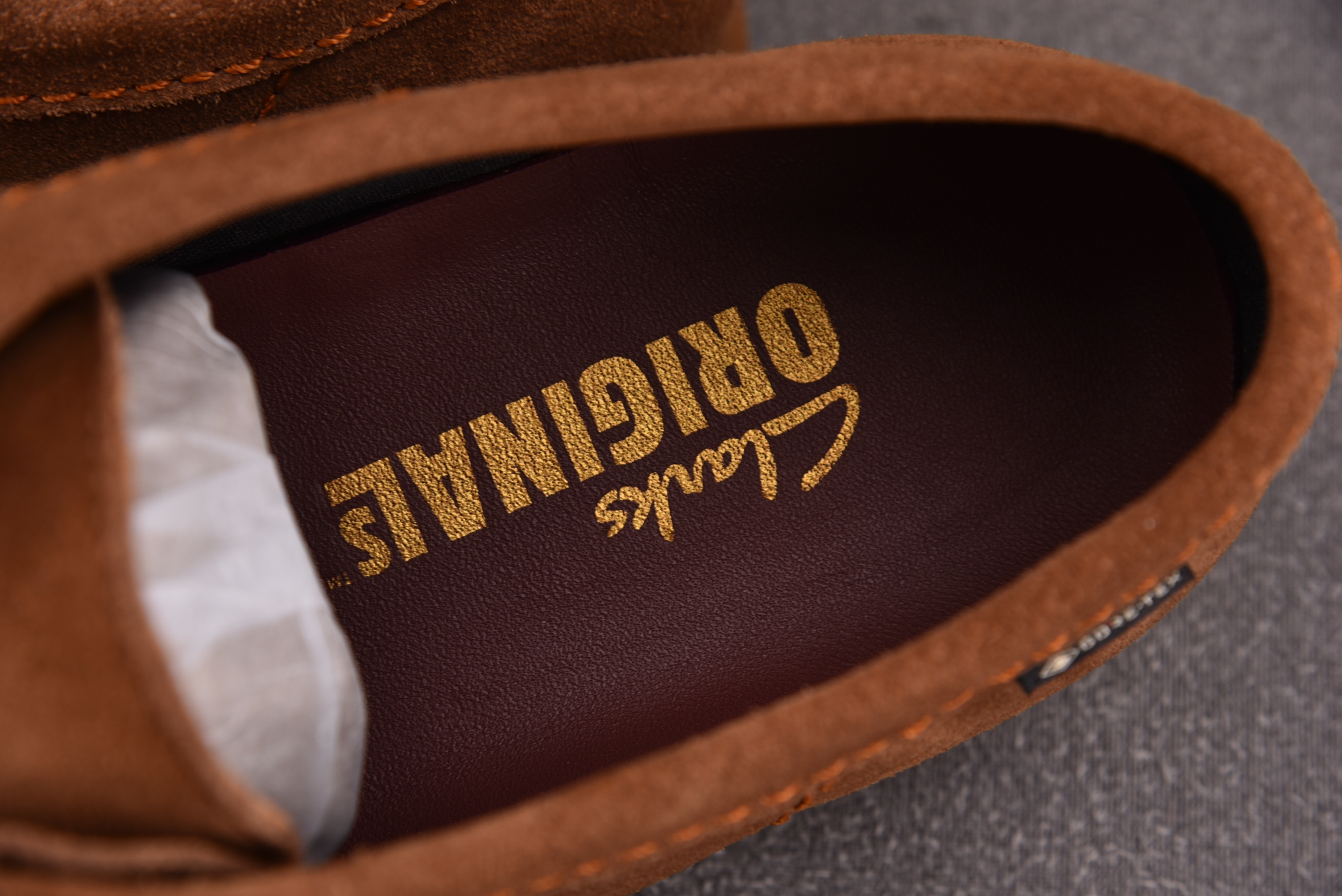 CLARK Wallabee GTX Cola Suede 棕色 YZ022-136-46