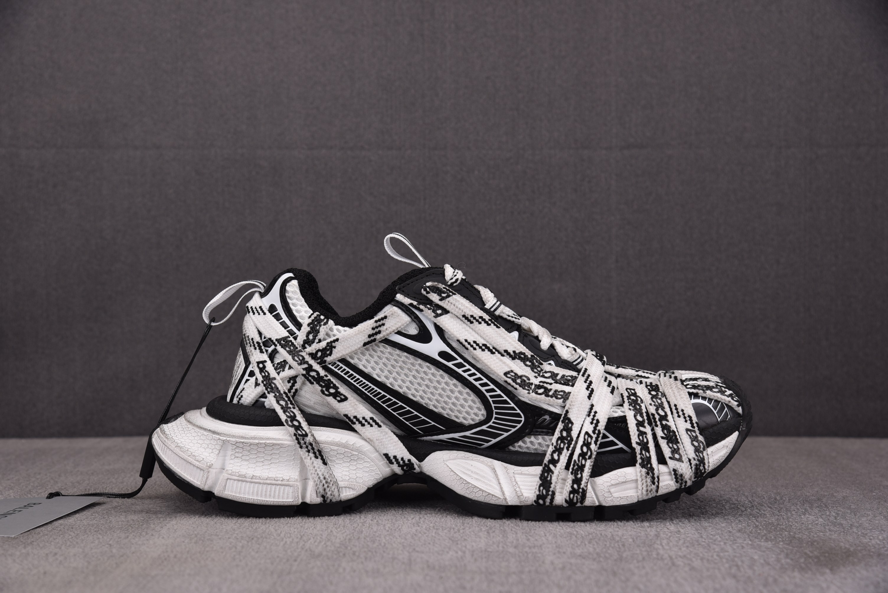 Balenciaga 3XL Extreme Lace 白黑 YZ009-0335-46