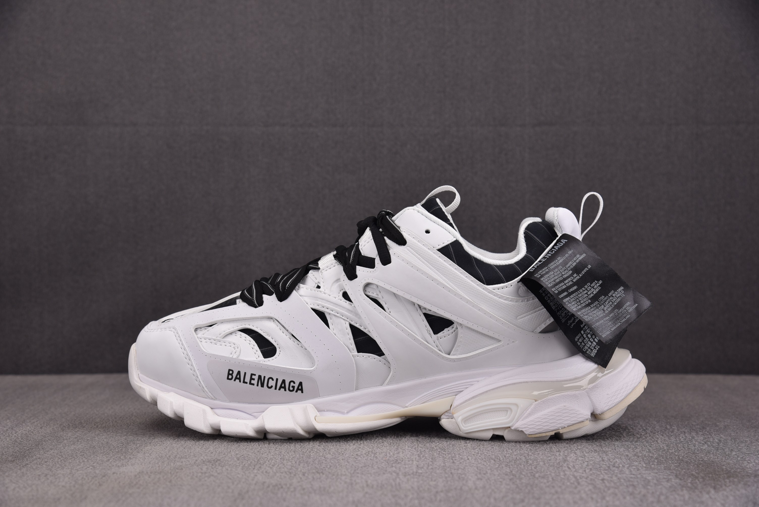 Balenciaga Track Sketch Mesh Rub 白黑 YZ01835-46