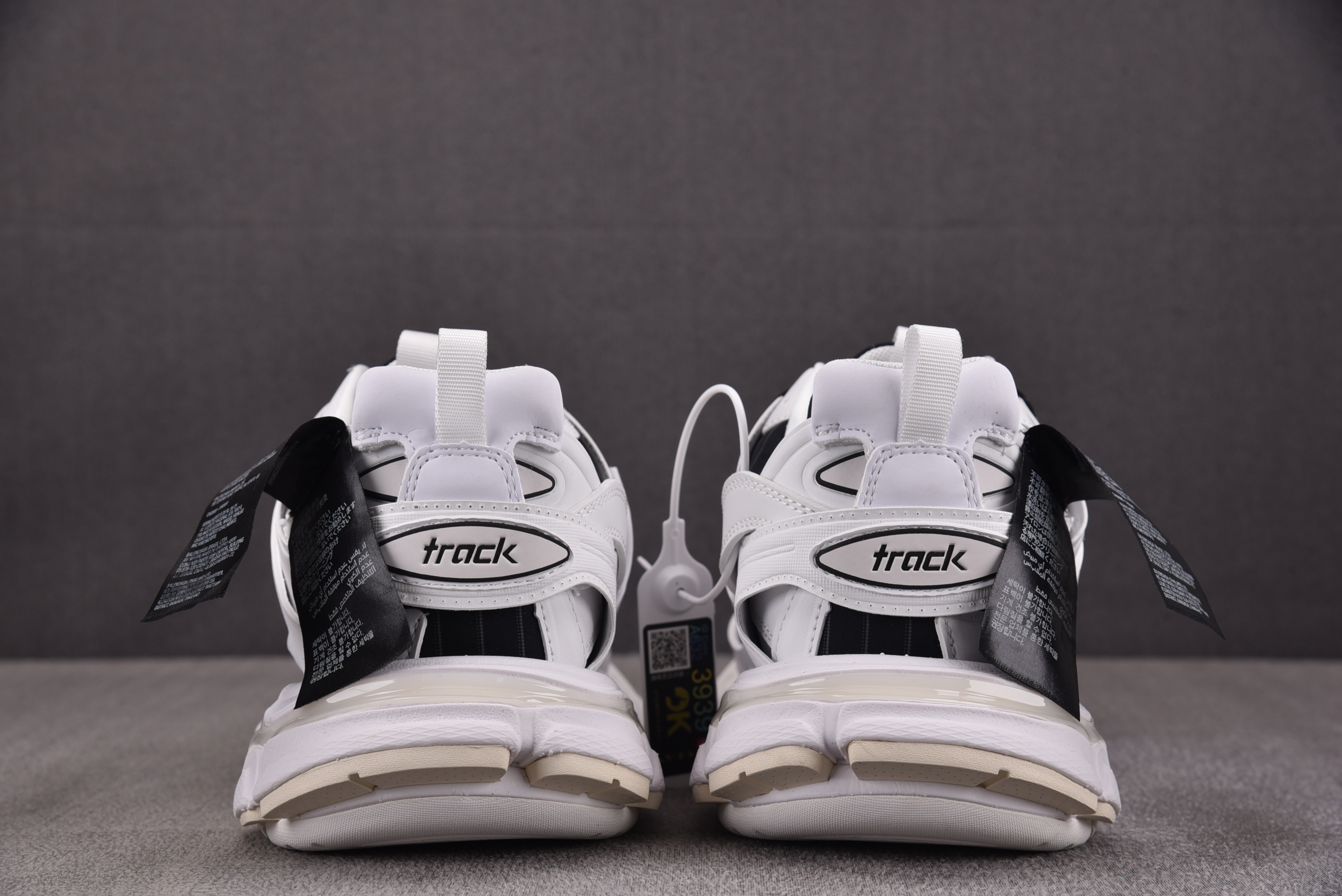 Balenciaga Track Sketch Mesh Rub 白黑 YZ01835-46